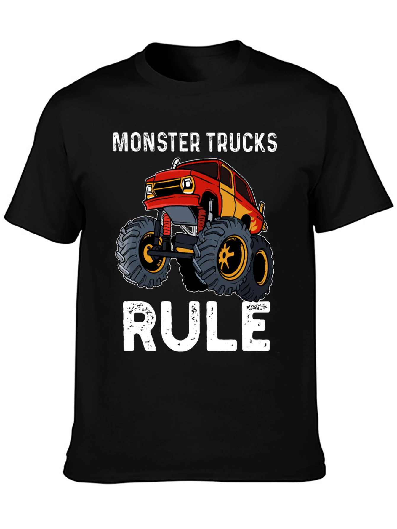 Monster Truck Rule Graphic T-Shirt