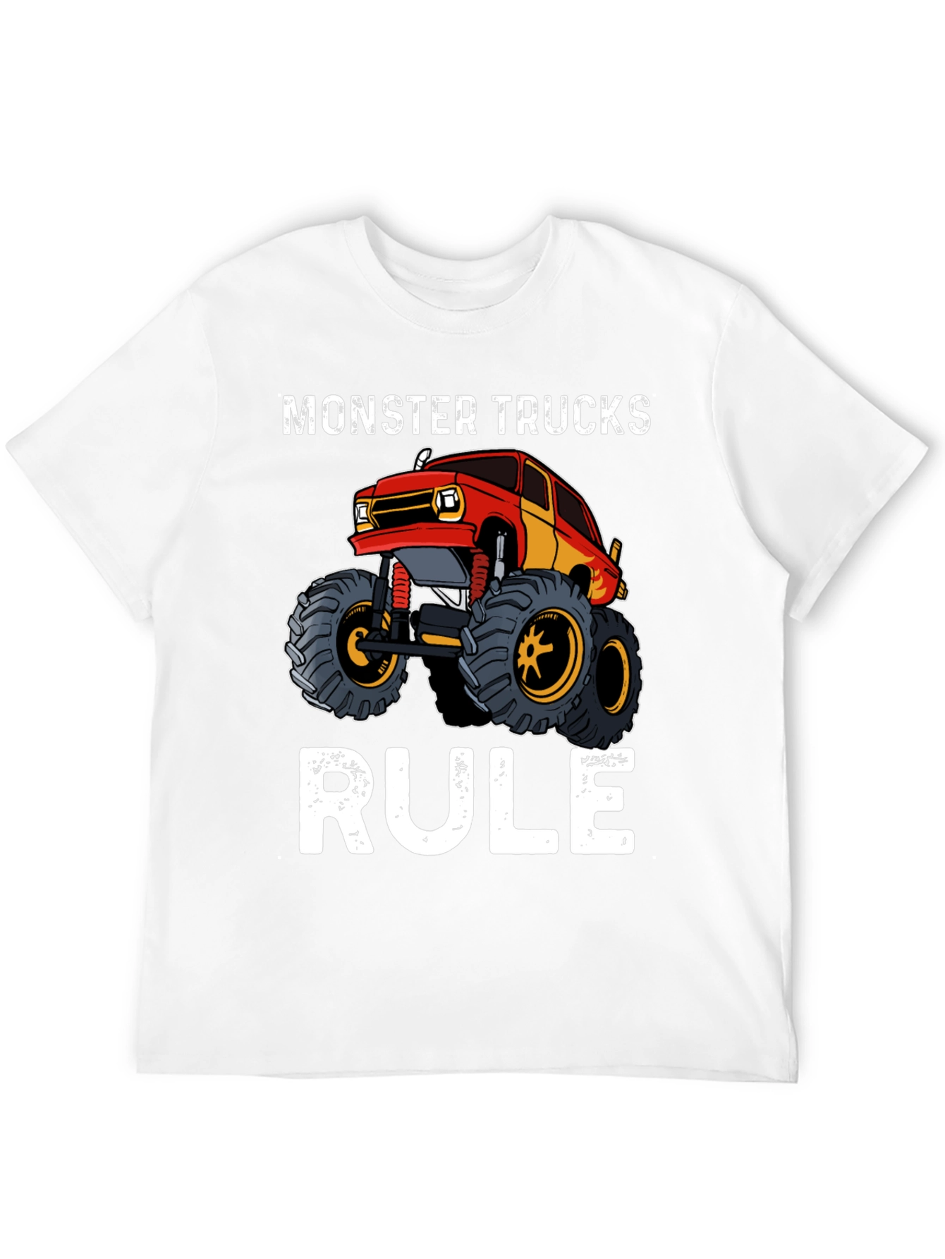 Monster Truck Rule Graphic T-Shirt