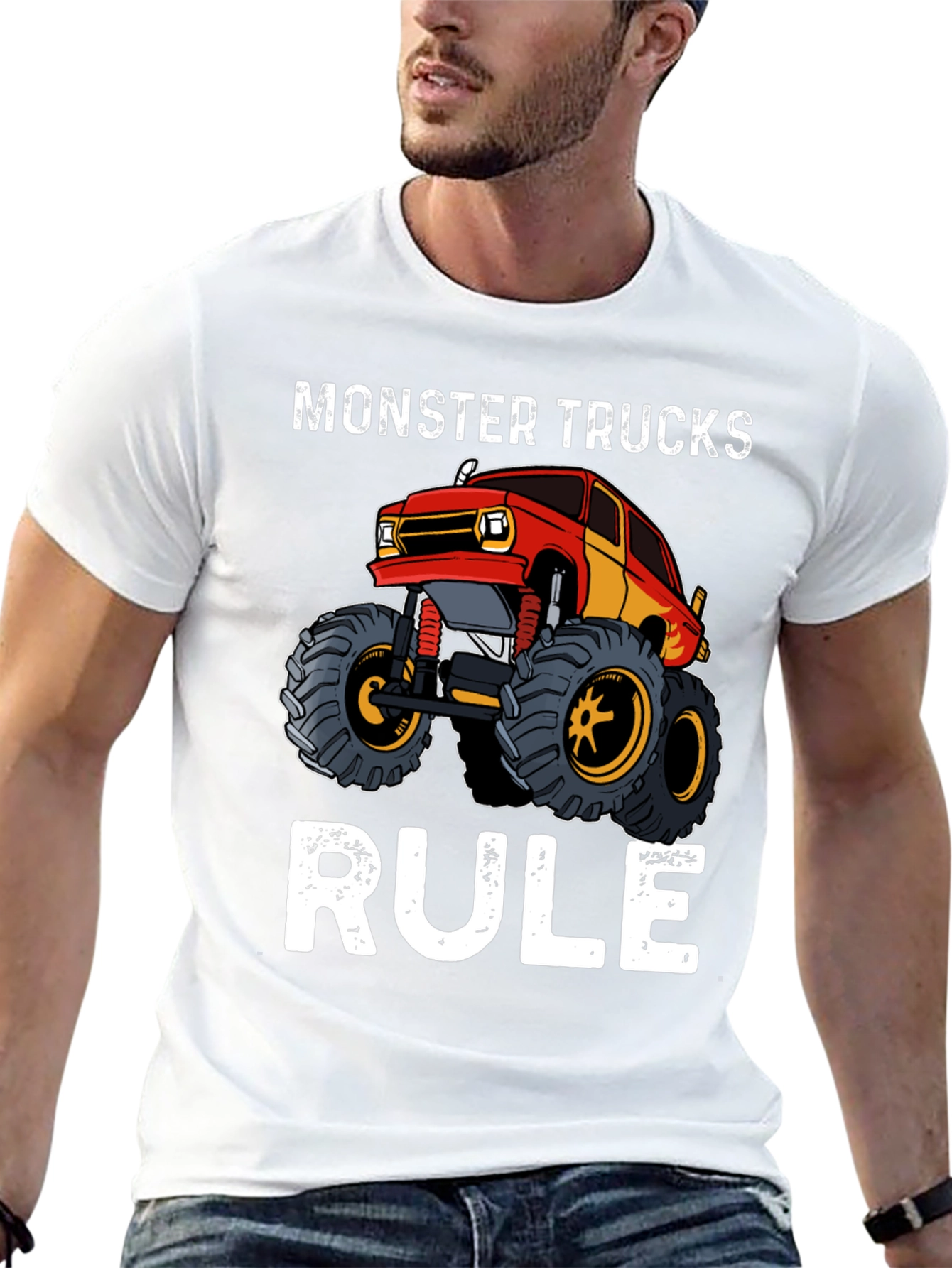 Monster Truck Rule Graphic T-Shirt
