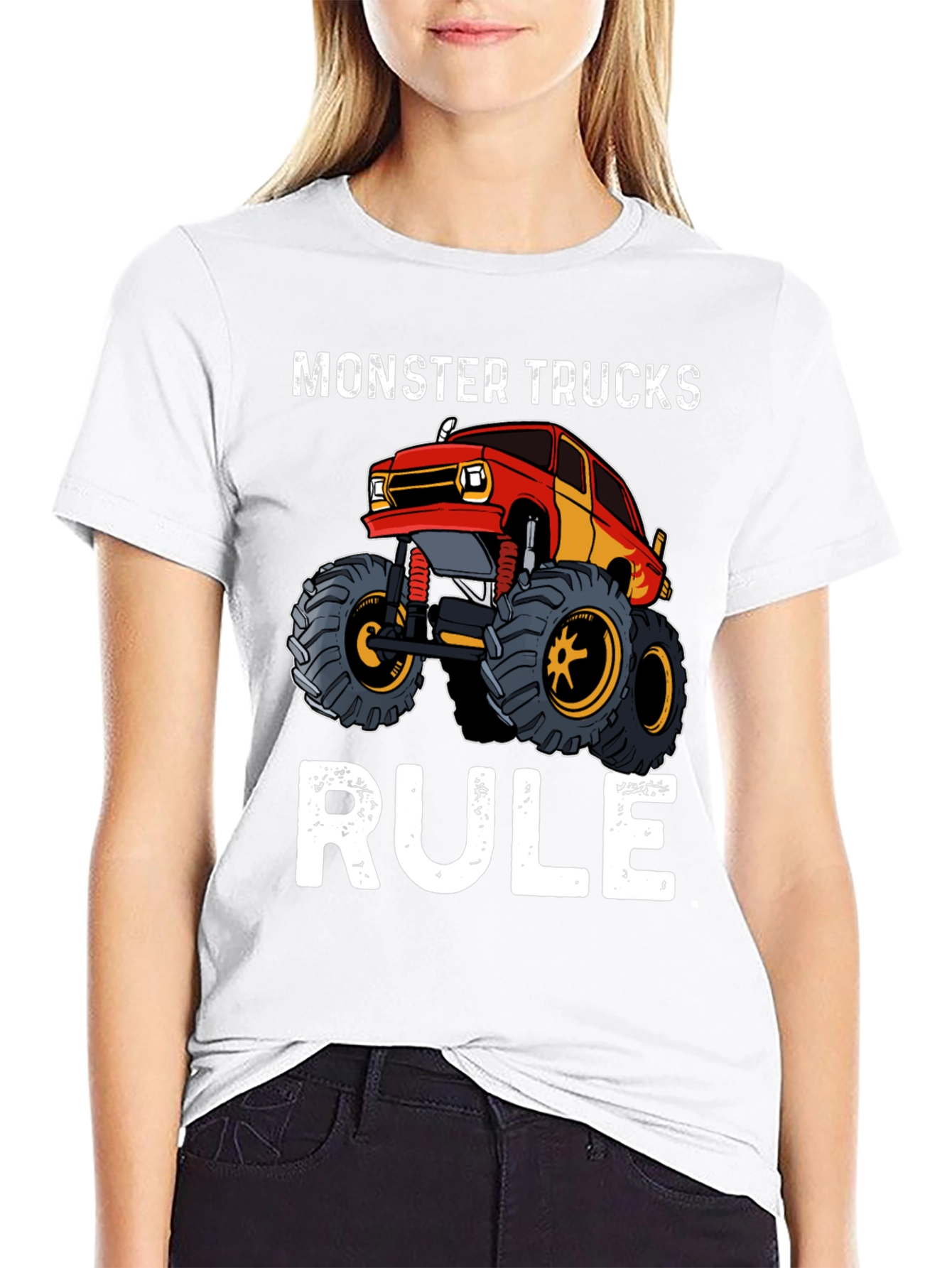Monster Truck Rule Graphic T-Shirt