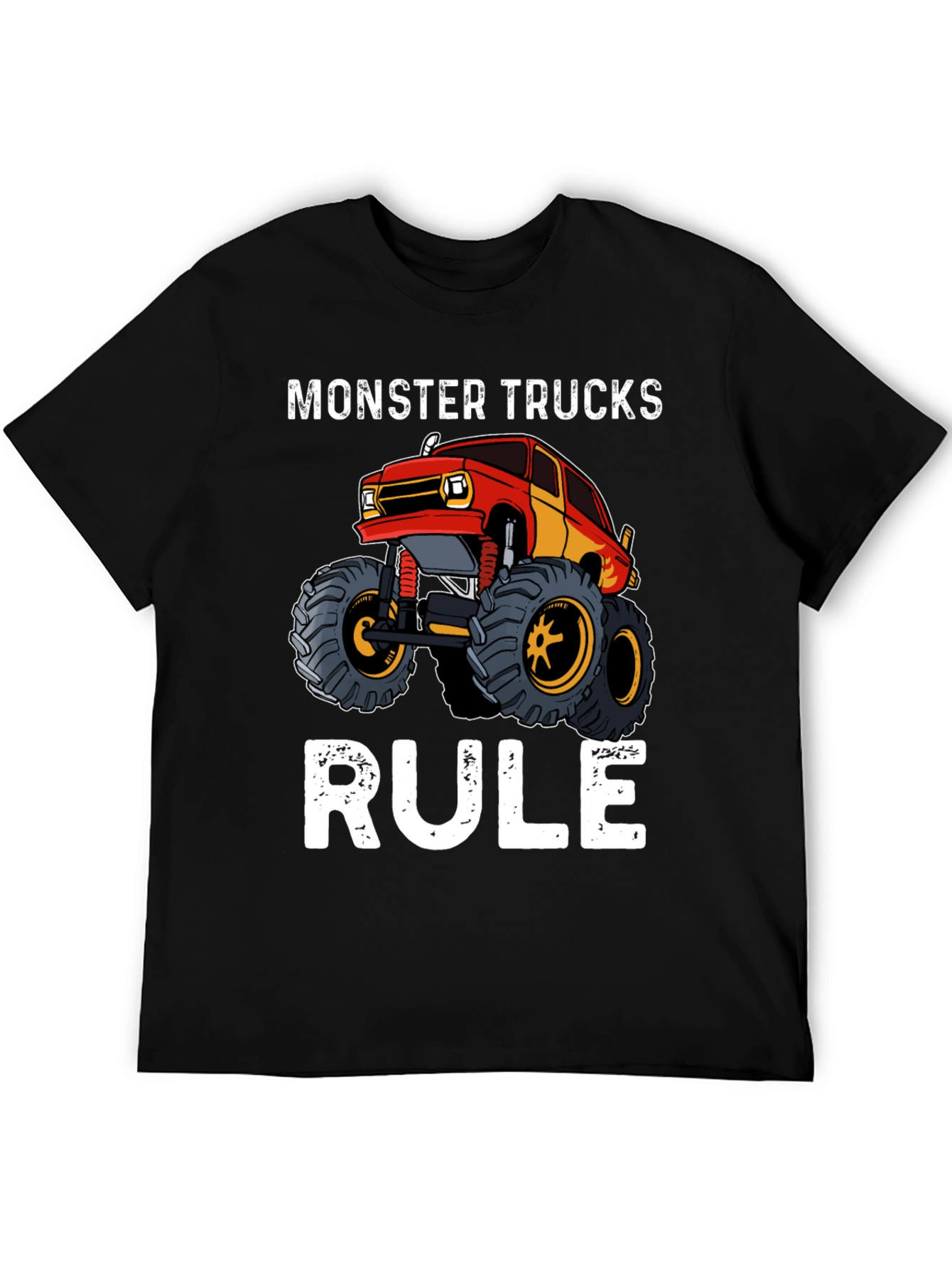 Monster Truck Rule Graphic T-Shirt
