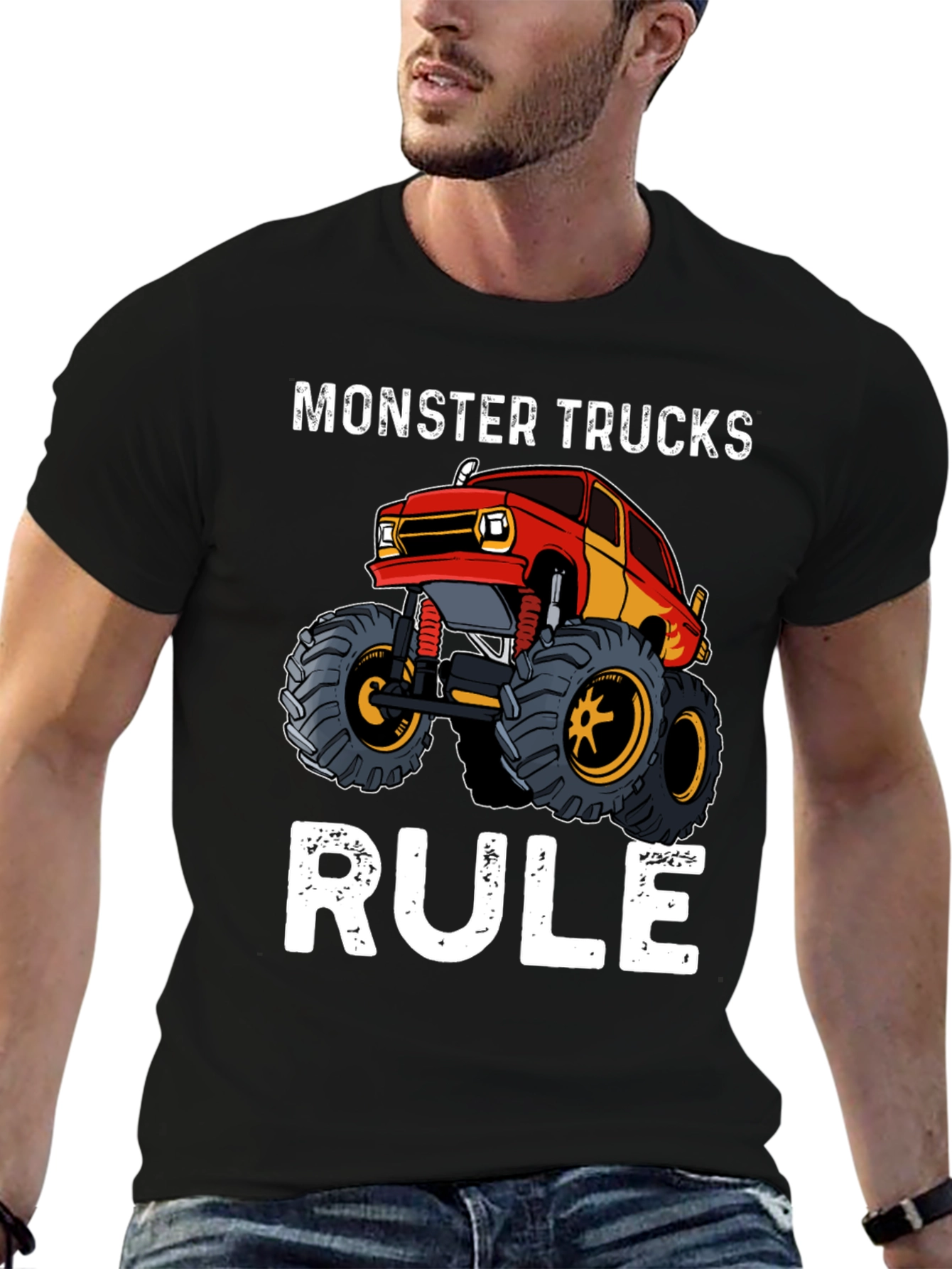 Monster Truck Rule Graphic T-Shirt