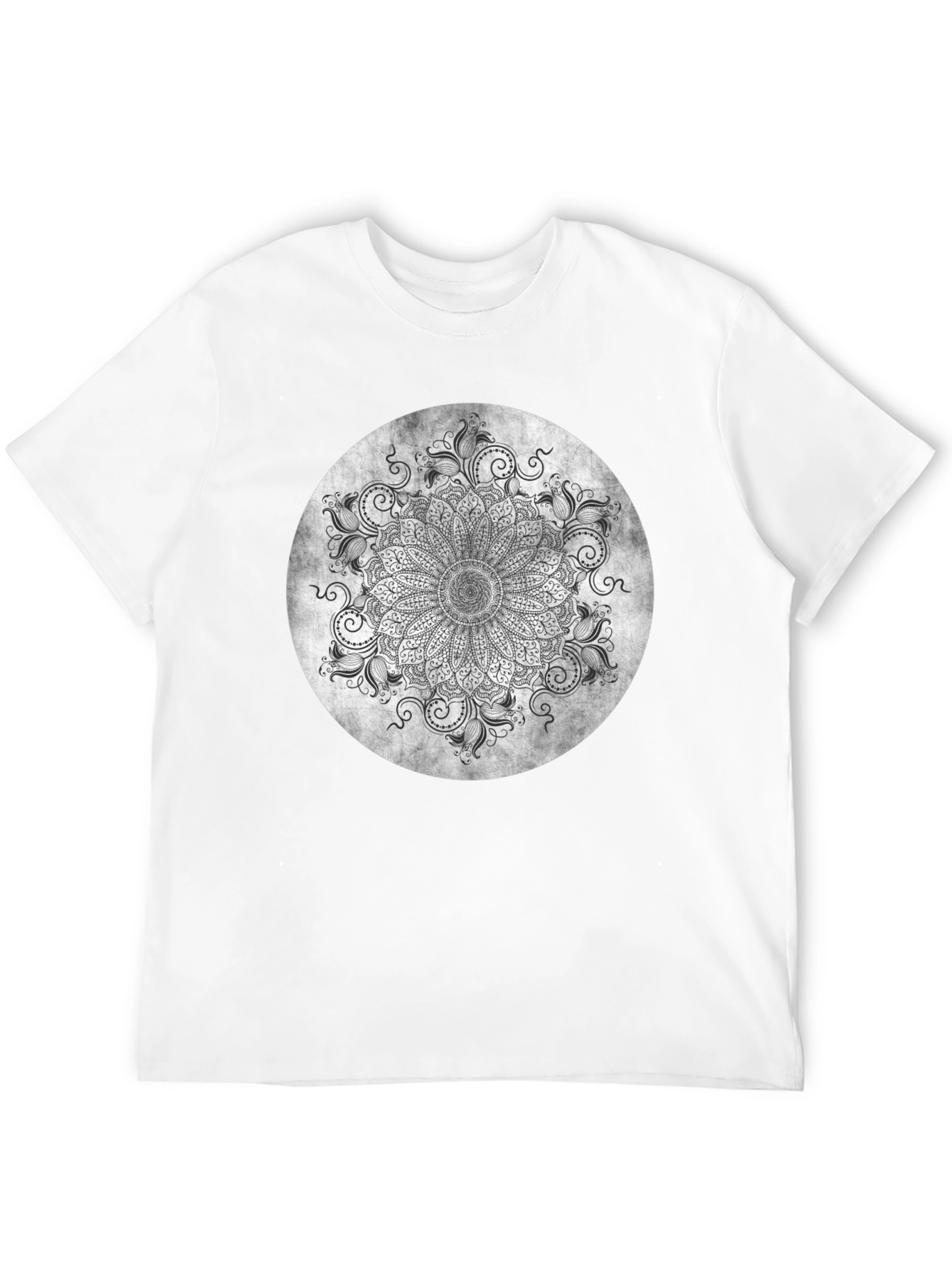 Mandala Graphic Tee - Black