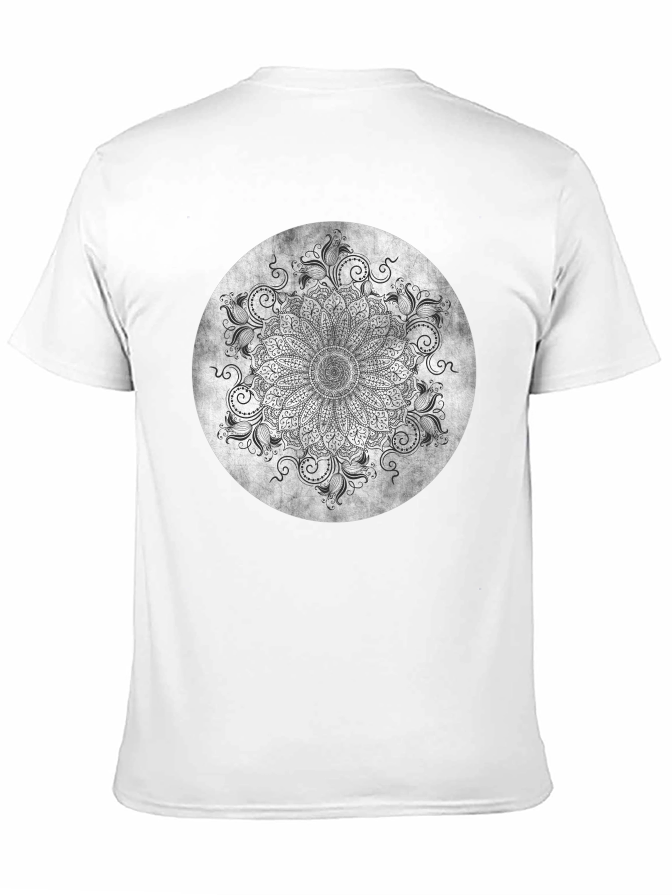 Mandala Graphic Tee - Black