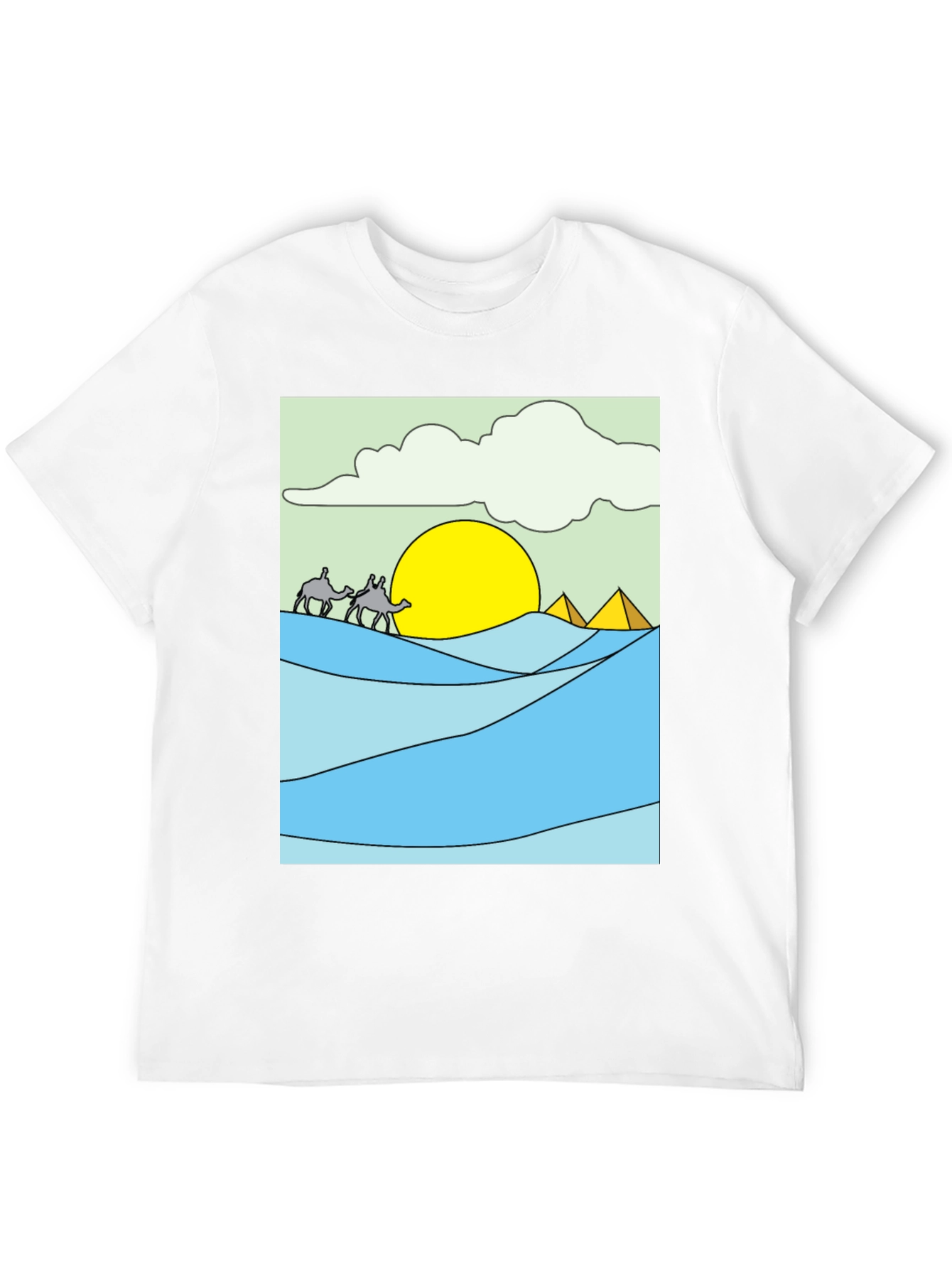 Egyptian Desert Graphic Tee