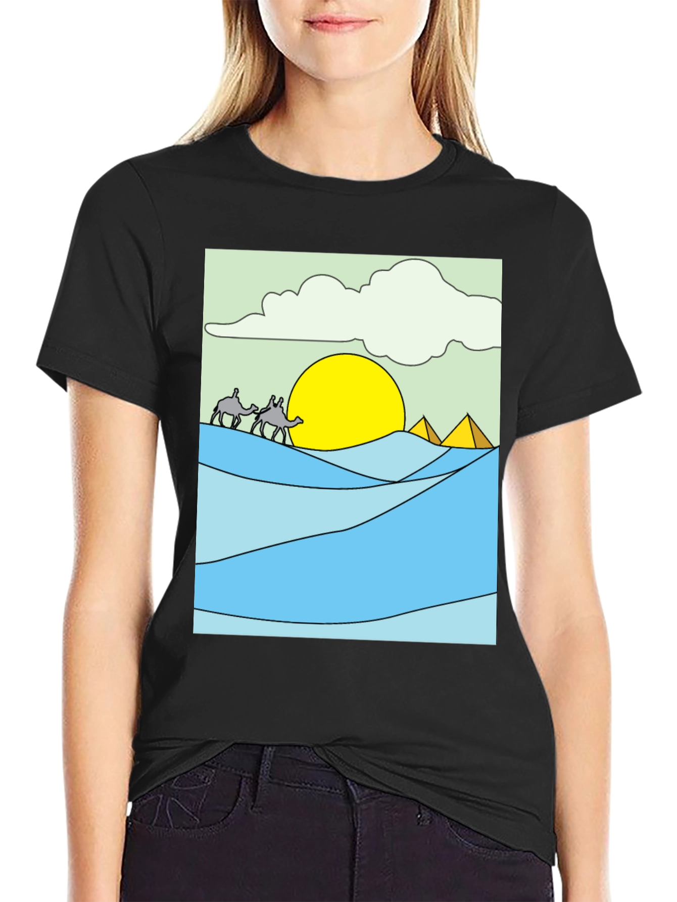 Egyptian Desert Graphic Tee
