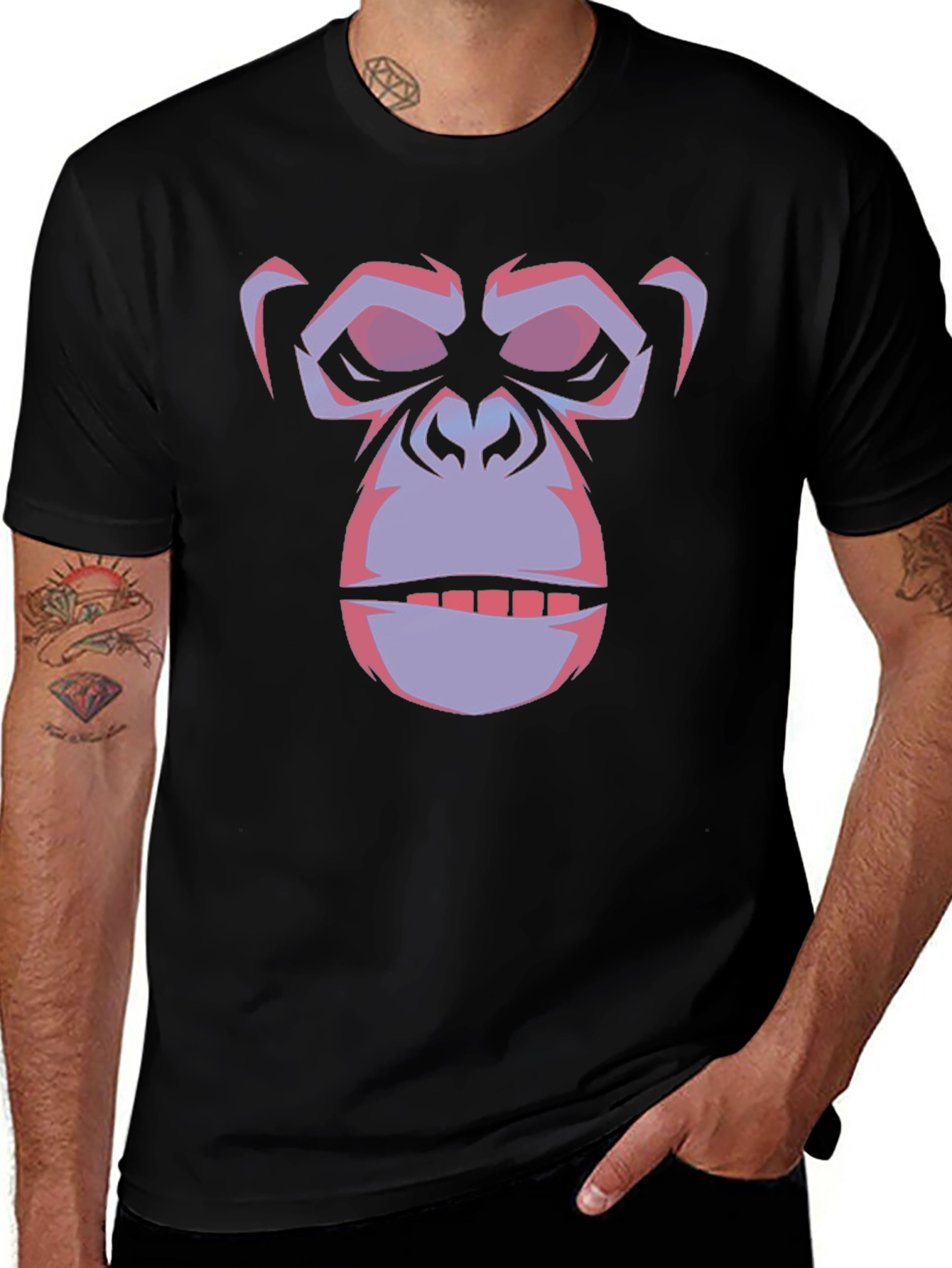 Primate Graphic Tee - Stylish Ape Design