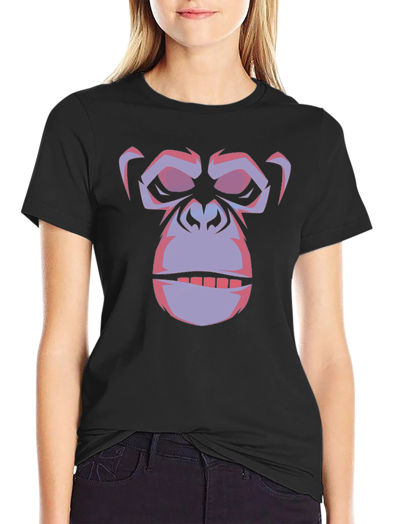 Primate Graphic Tee - Stylish Ape Design