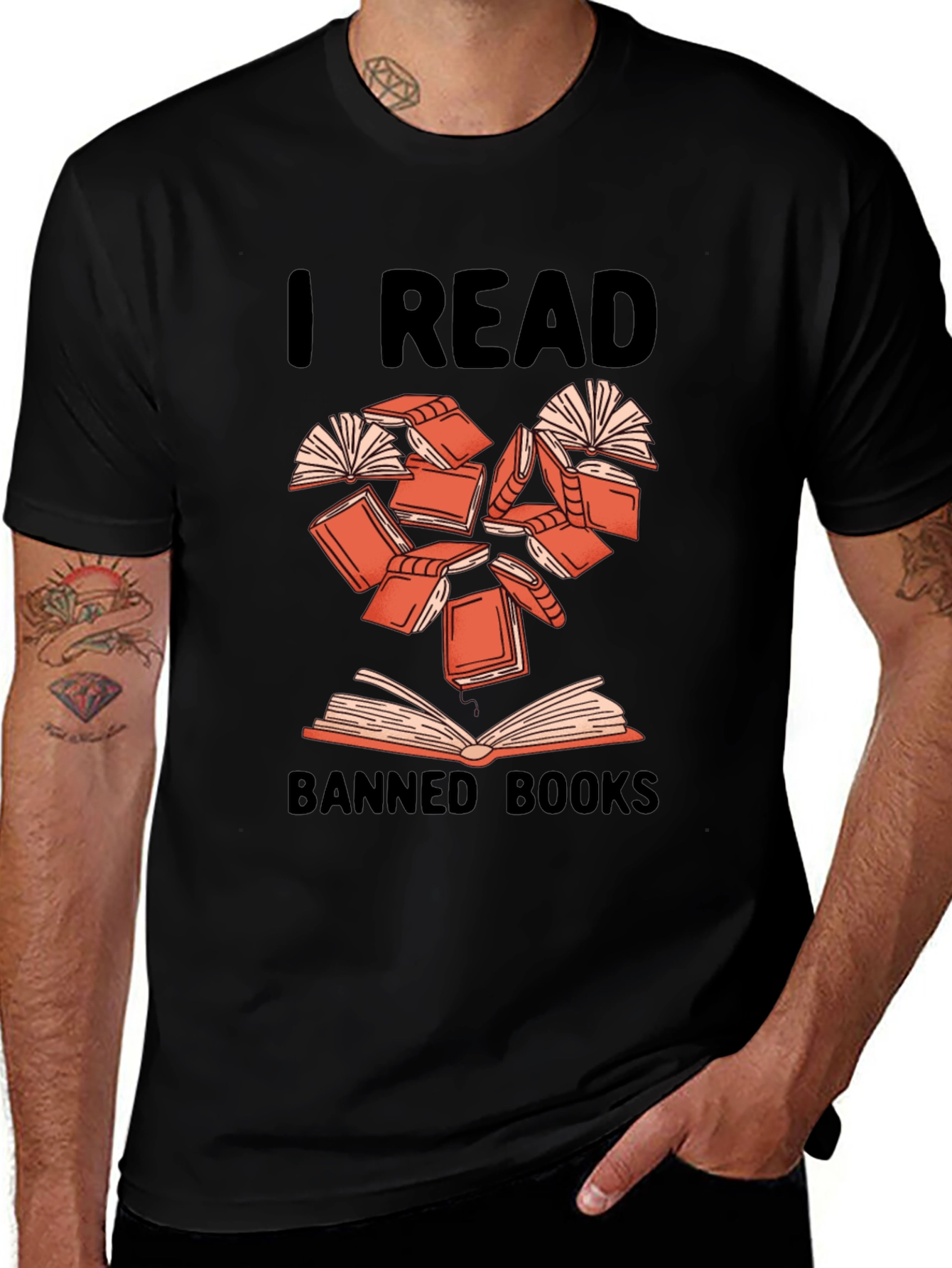 I Read Banned Books Graphic Tee