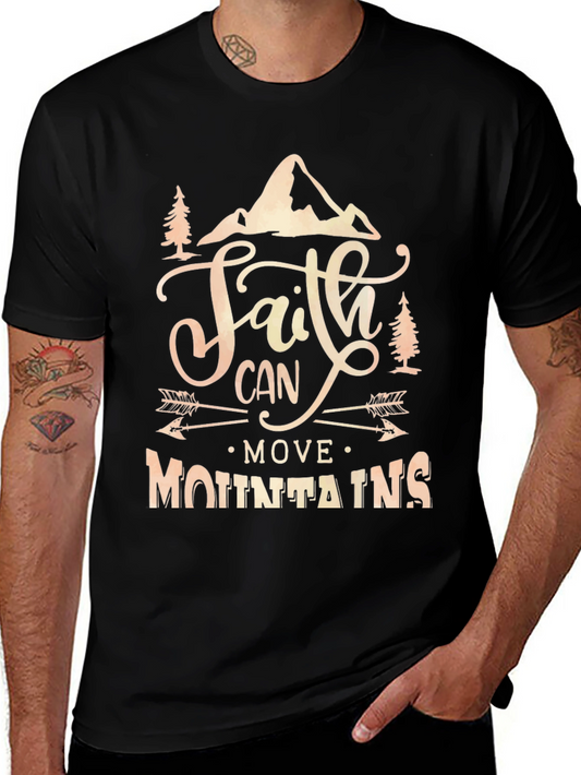 Faith Can Move Mountains Graphic Tee