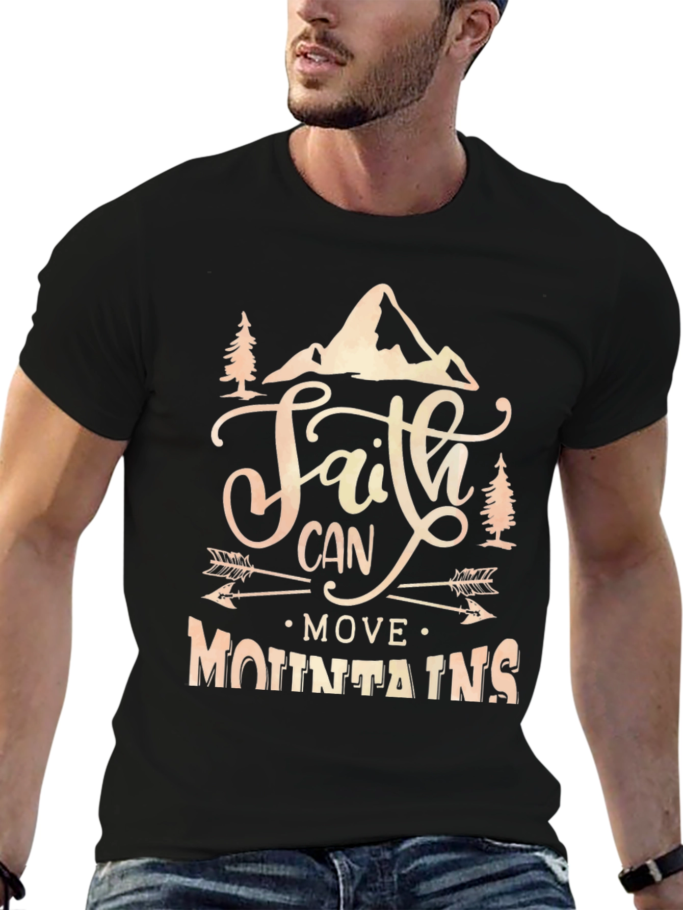 Faith Can Move Mountains Graphic Tee