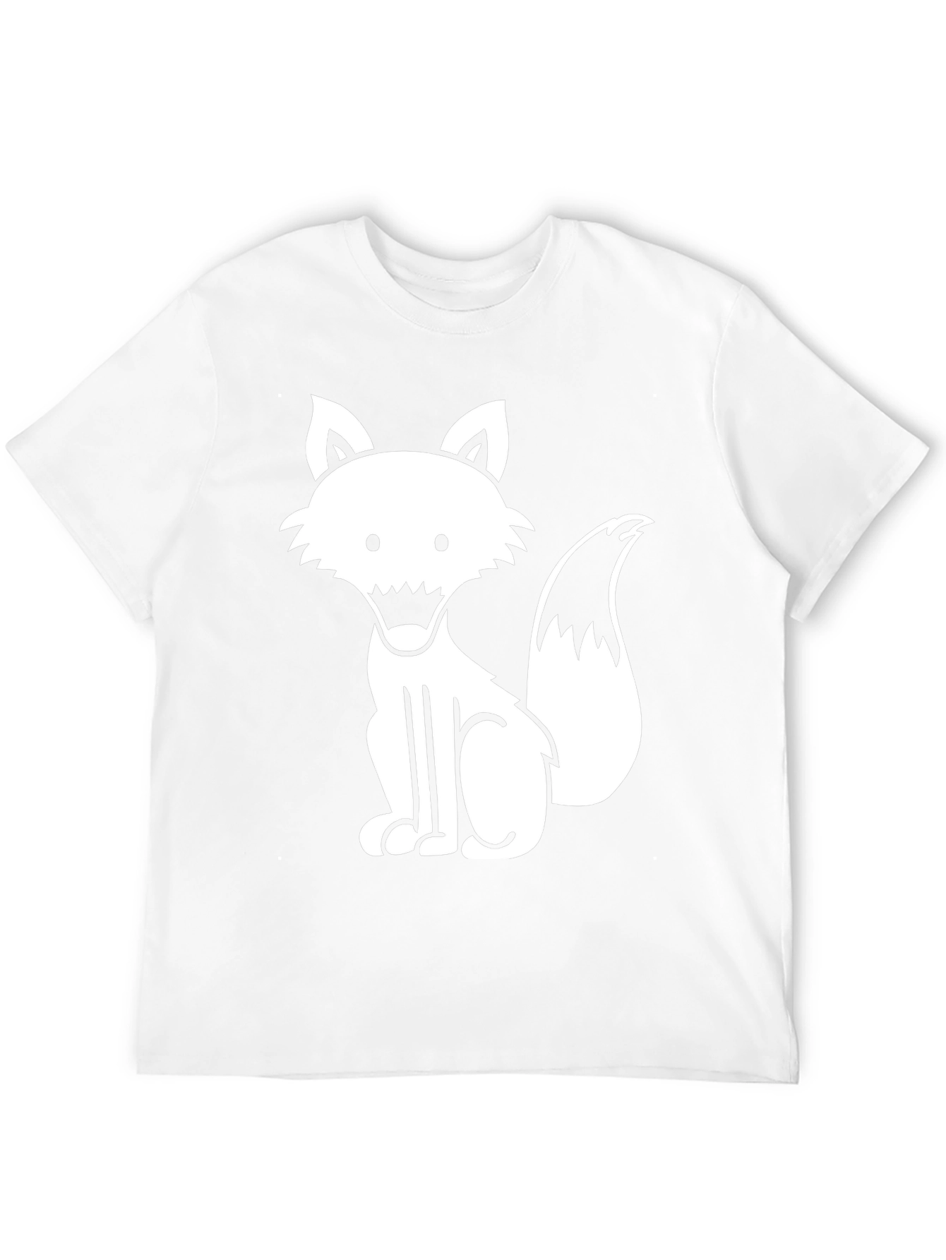 Cool Fox Graphic Black T-Shirt