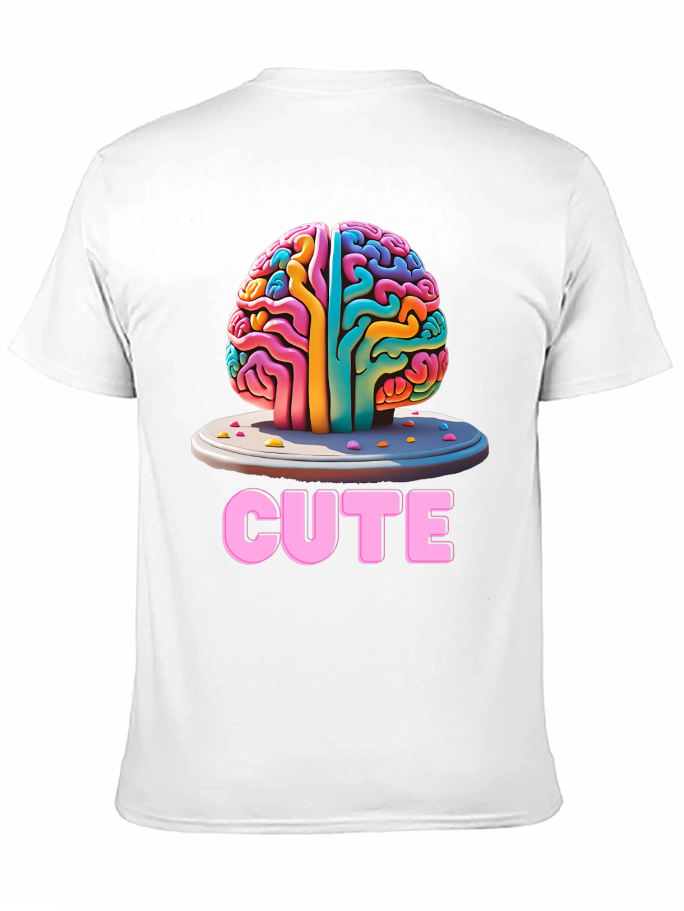 Cute Brain T-Shirt - Unisex Graphic Tee