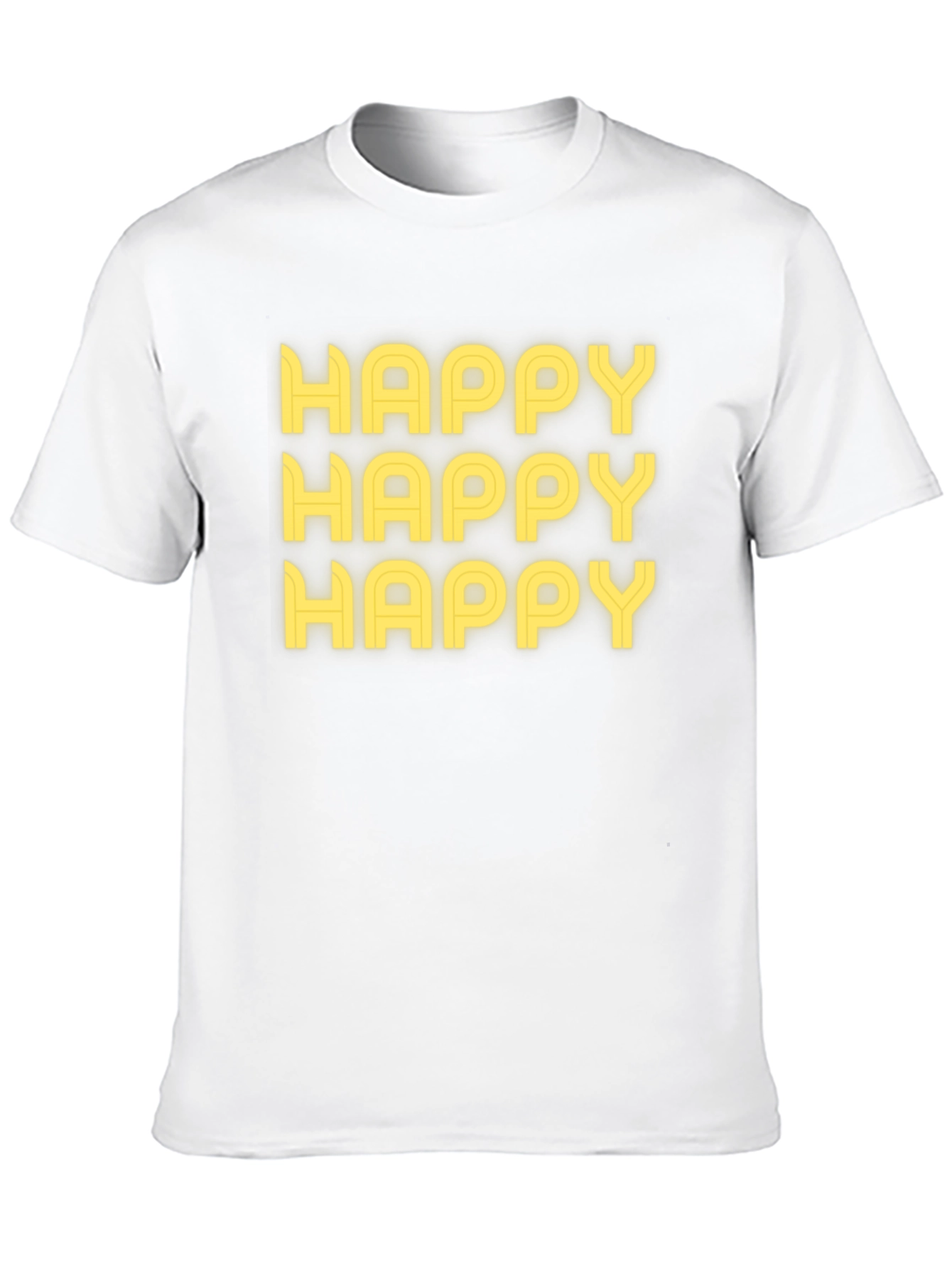 Happy Graphic T-Shirt - Black