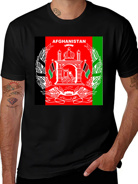 Afghanistan Flag T-Shirt Patriotic Pride