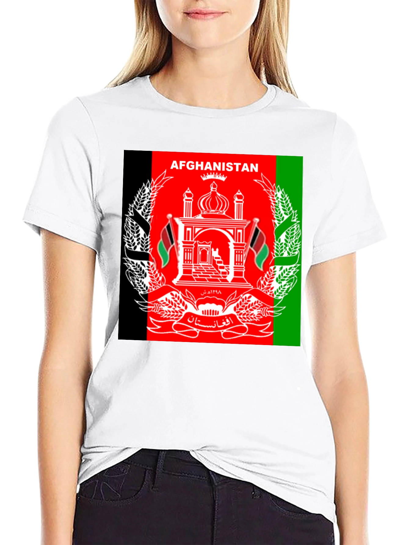Afghanistan Flag T-Shirt Patriotic Pride