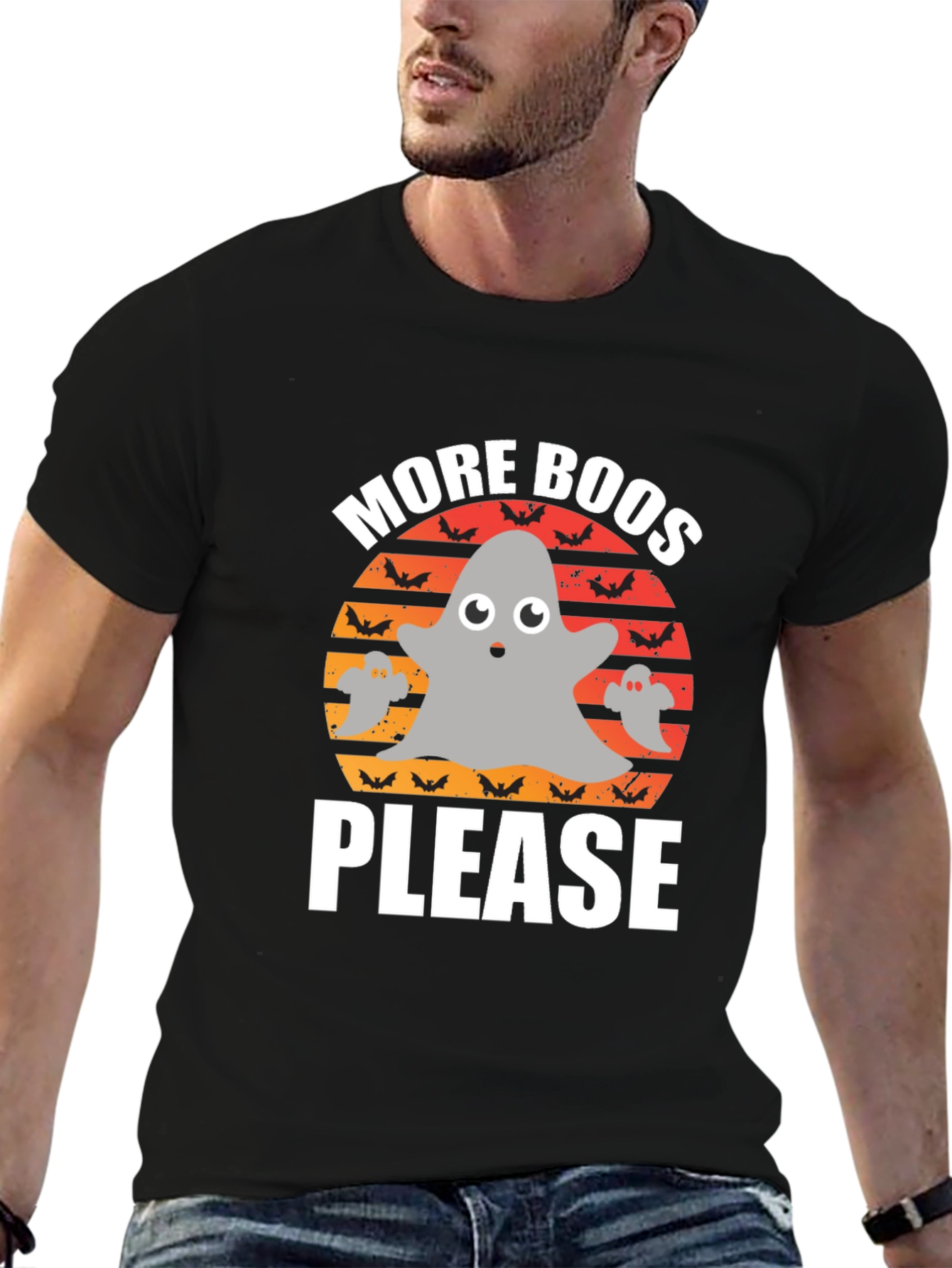 More Boos Please Halloween Graphic Tee