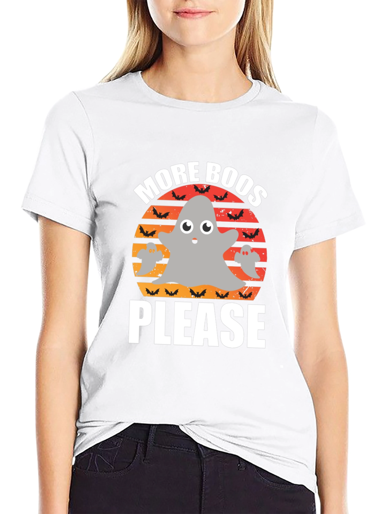 More Boos Please Halloween Graphic Tee