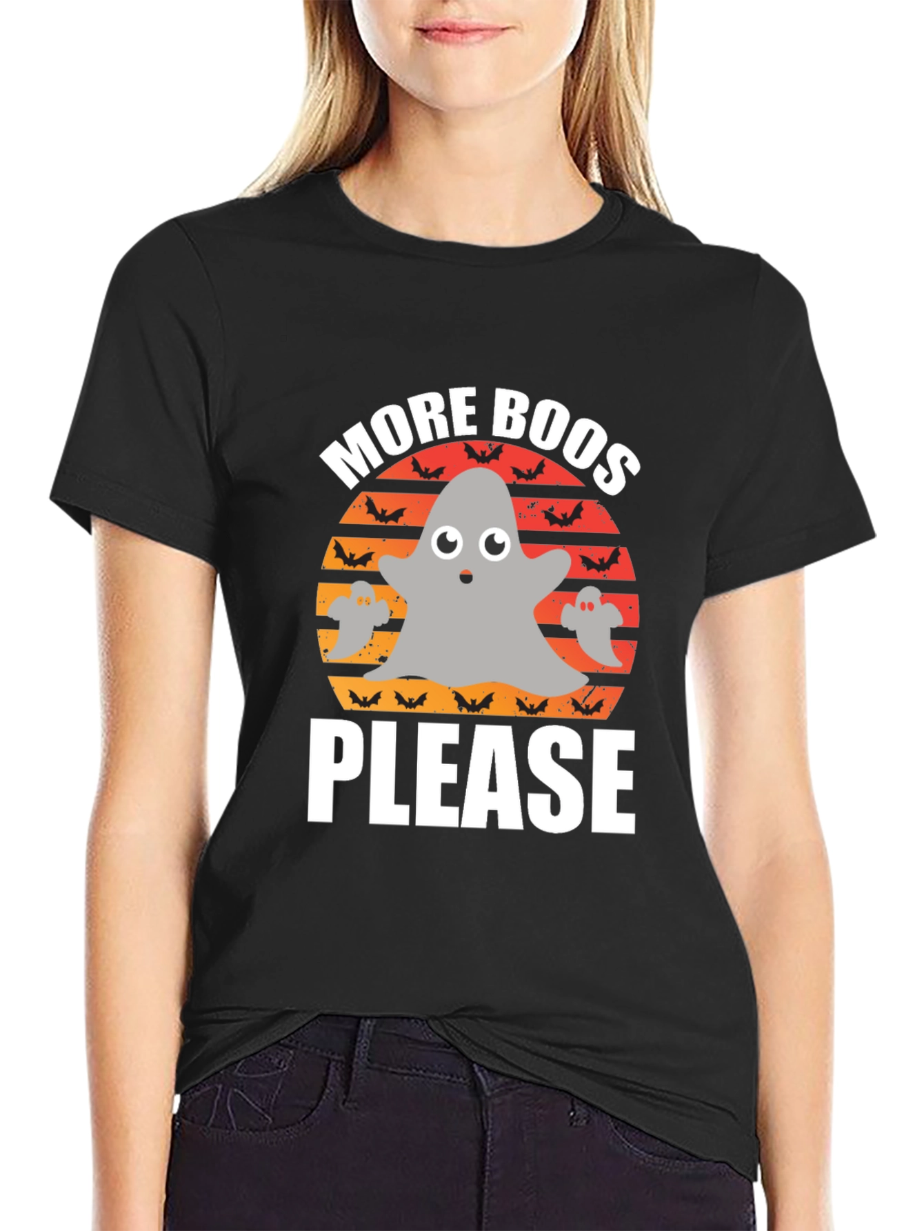 More Boos Please Halloween Graphic Tee