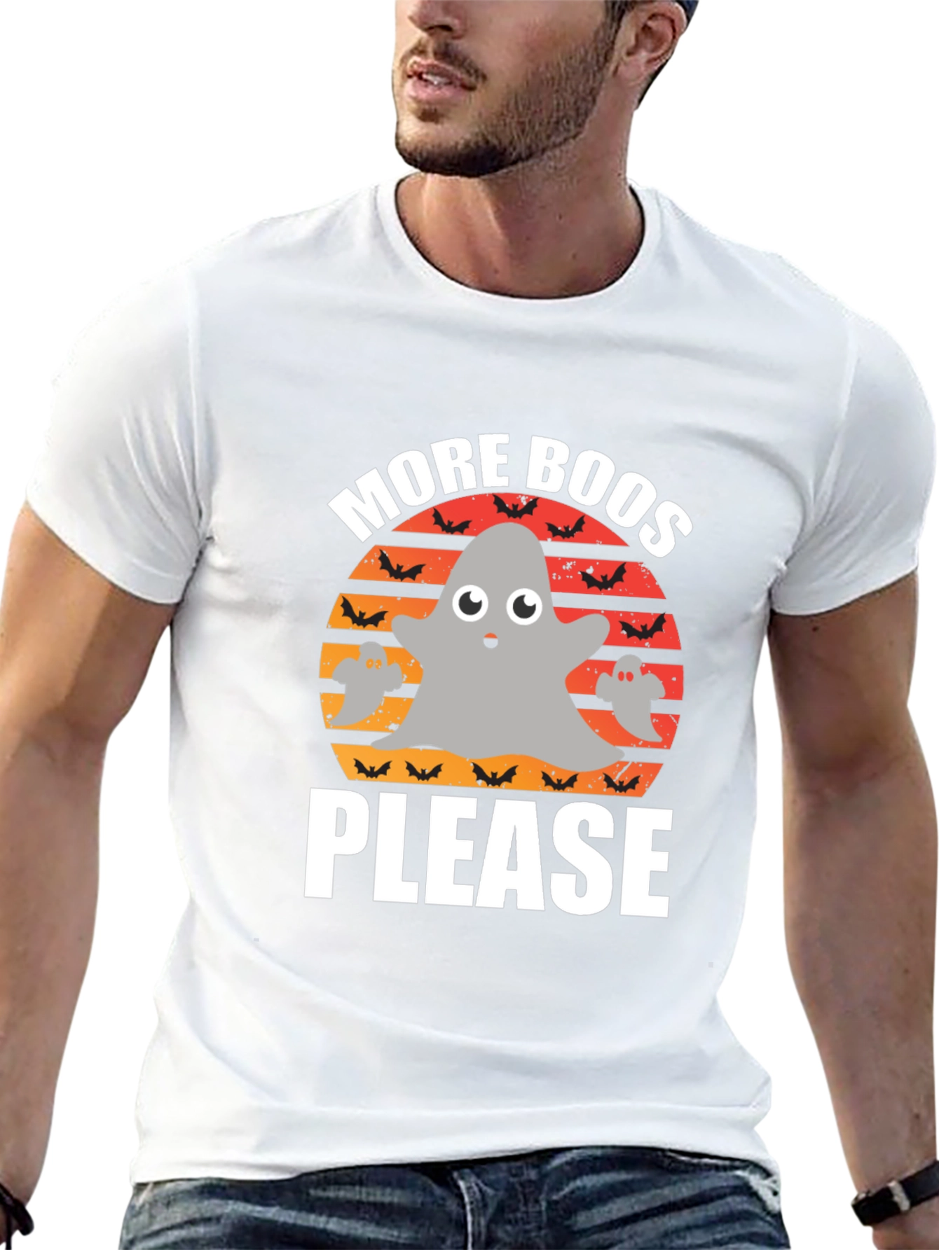 More Boos Please Halloween Graphic Tee
