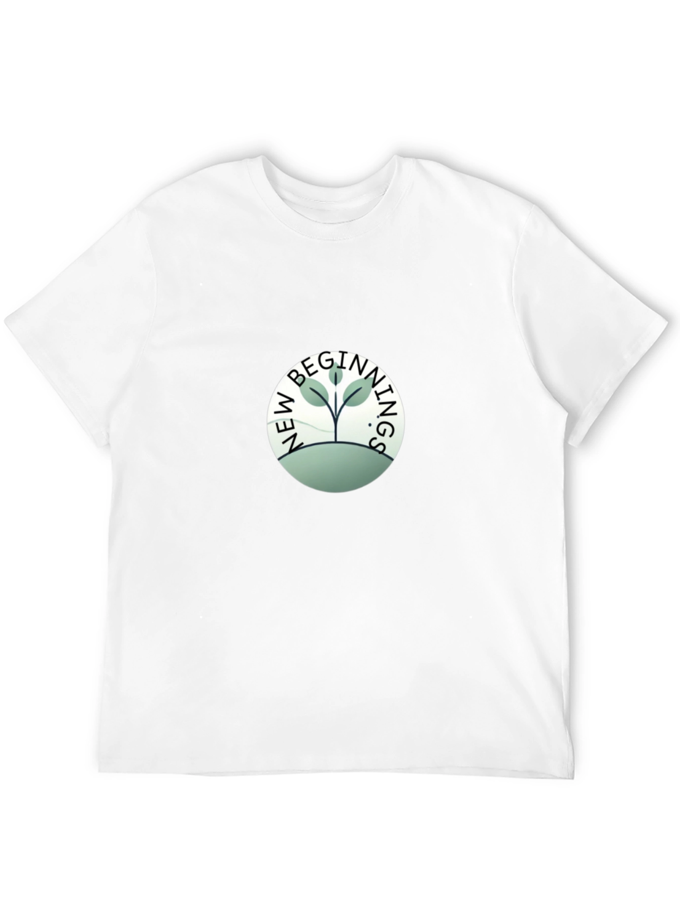 New Beginnings Graphic Tee - Black