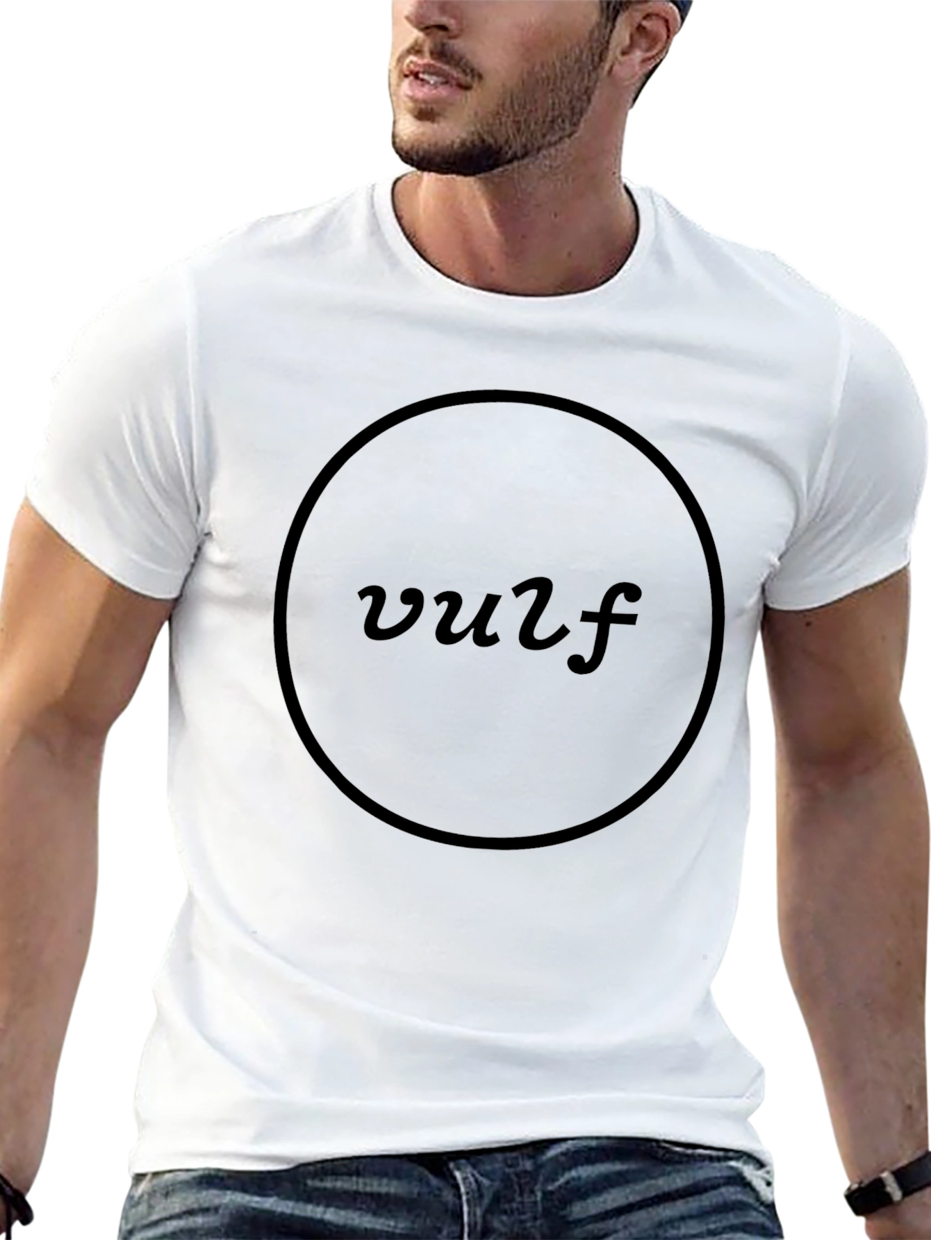 Vulf Black T-Shirt - Stylish and Comfy