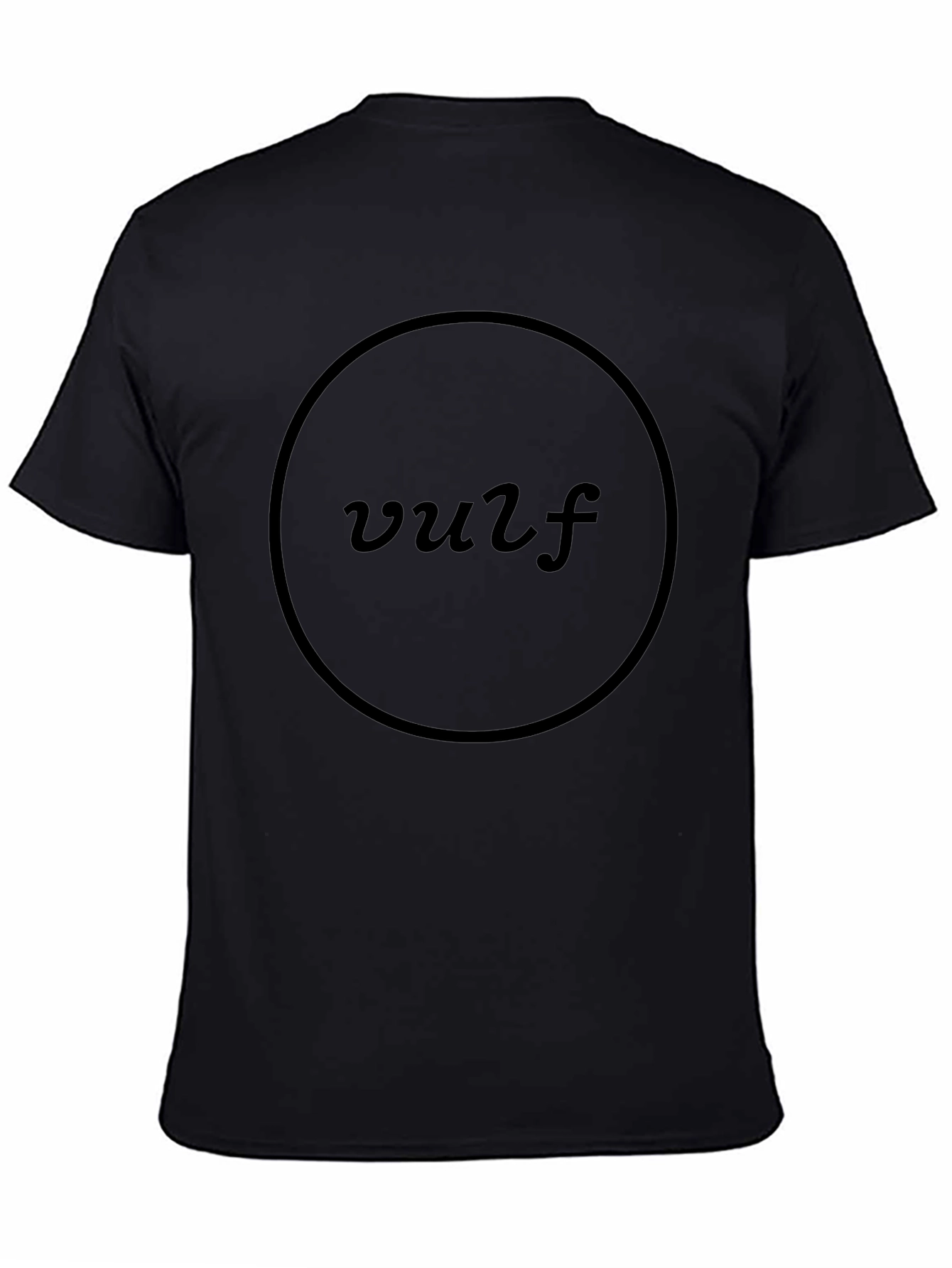 Vulf Black T-Shirt - Stylish and Comfy