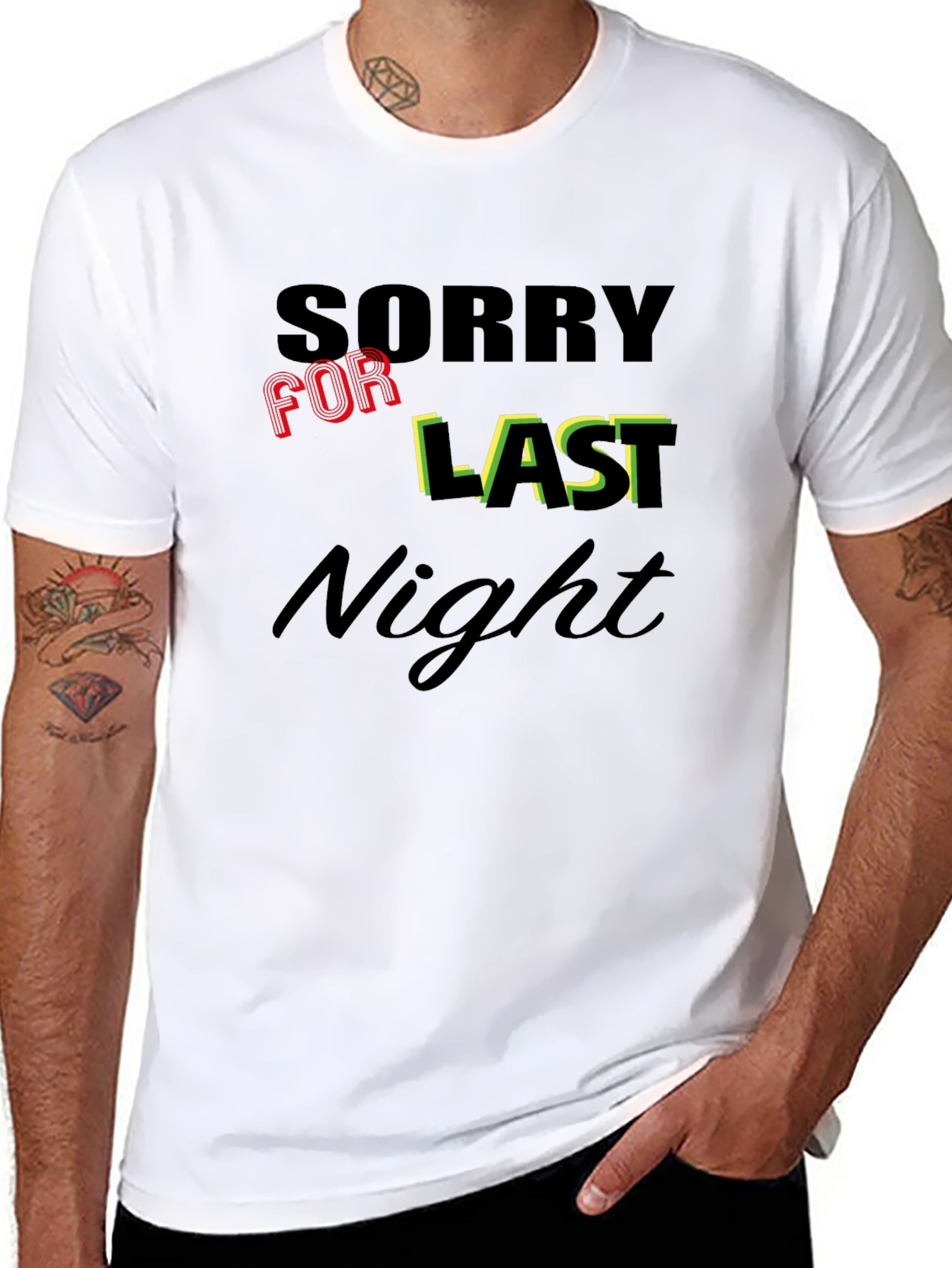 Sorry For Last Night Graphic Tee