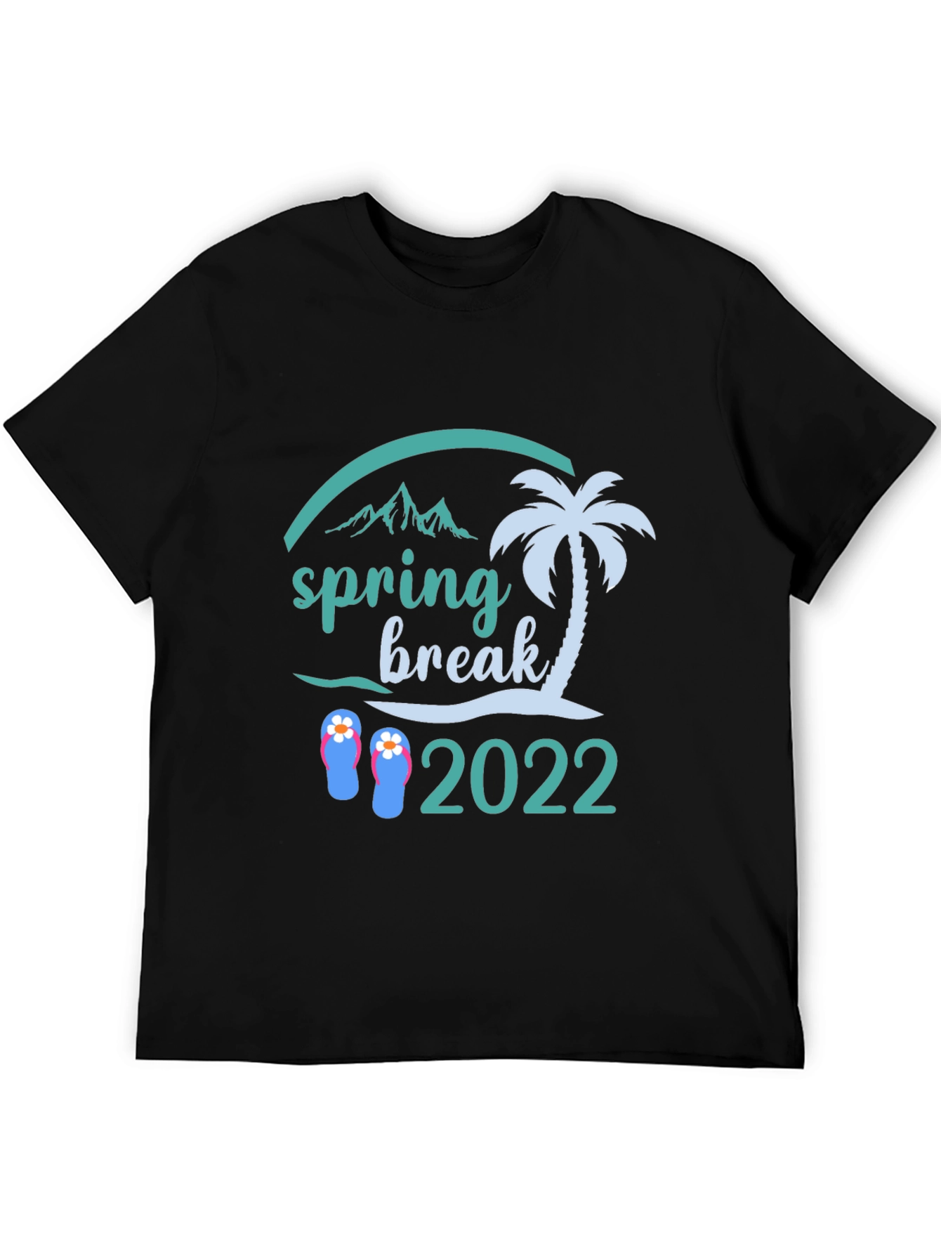 Spring Break 2022 Black Graphic Tee