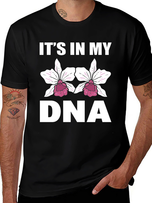 Its In My DNA Floral Graphic T-Shirt