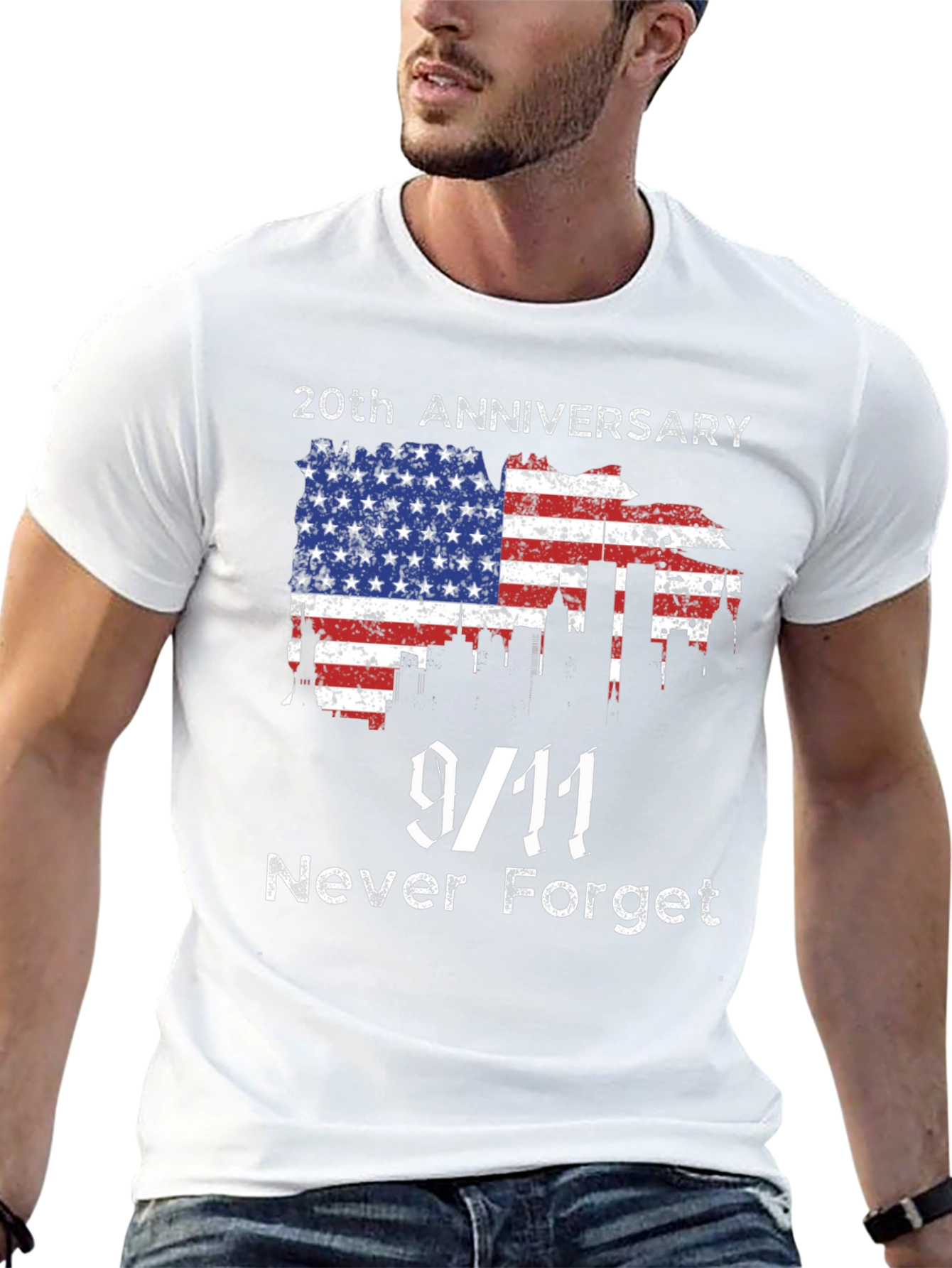9/11 20th Anniversary Never Forget T-Shirt
