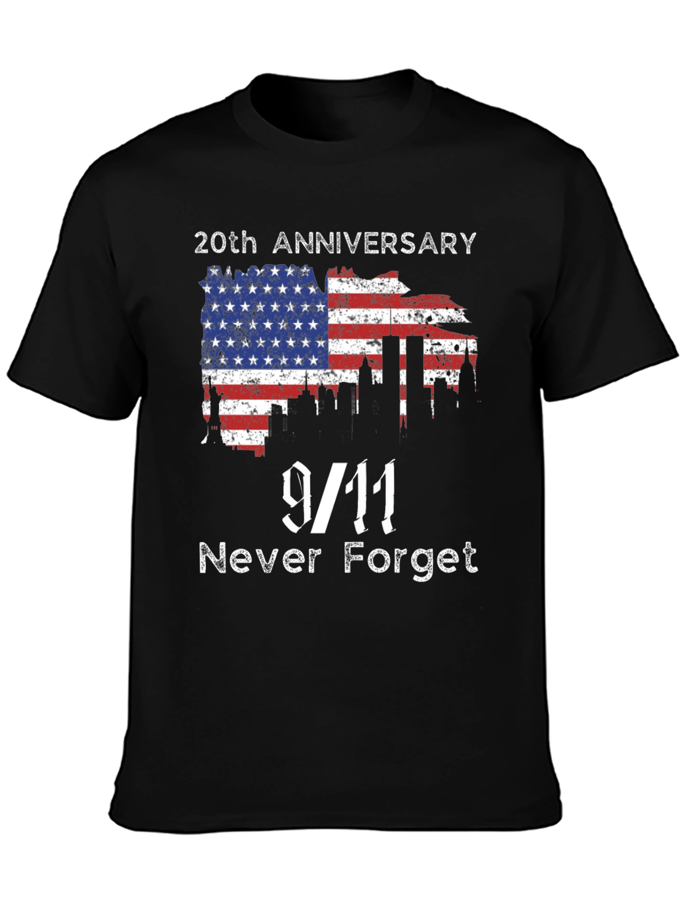 9/11 20th Anniversary Never Forget T-Shirt