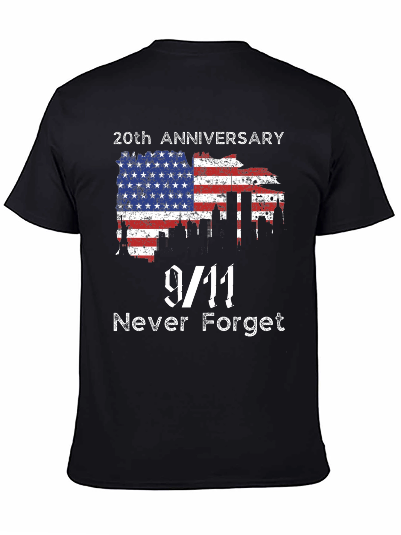 9/11 20th Anniversary Never Forget T-Shirt