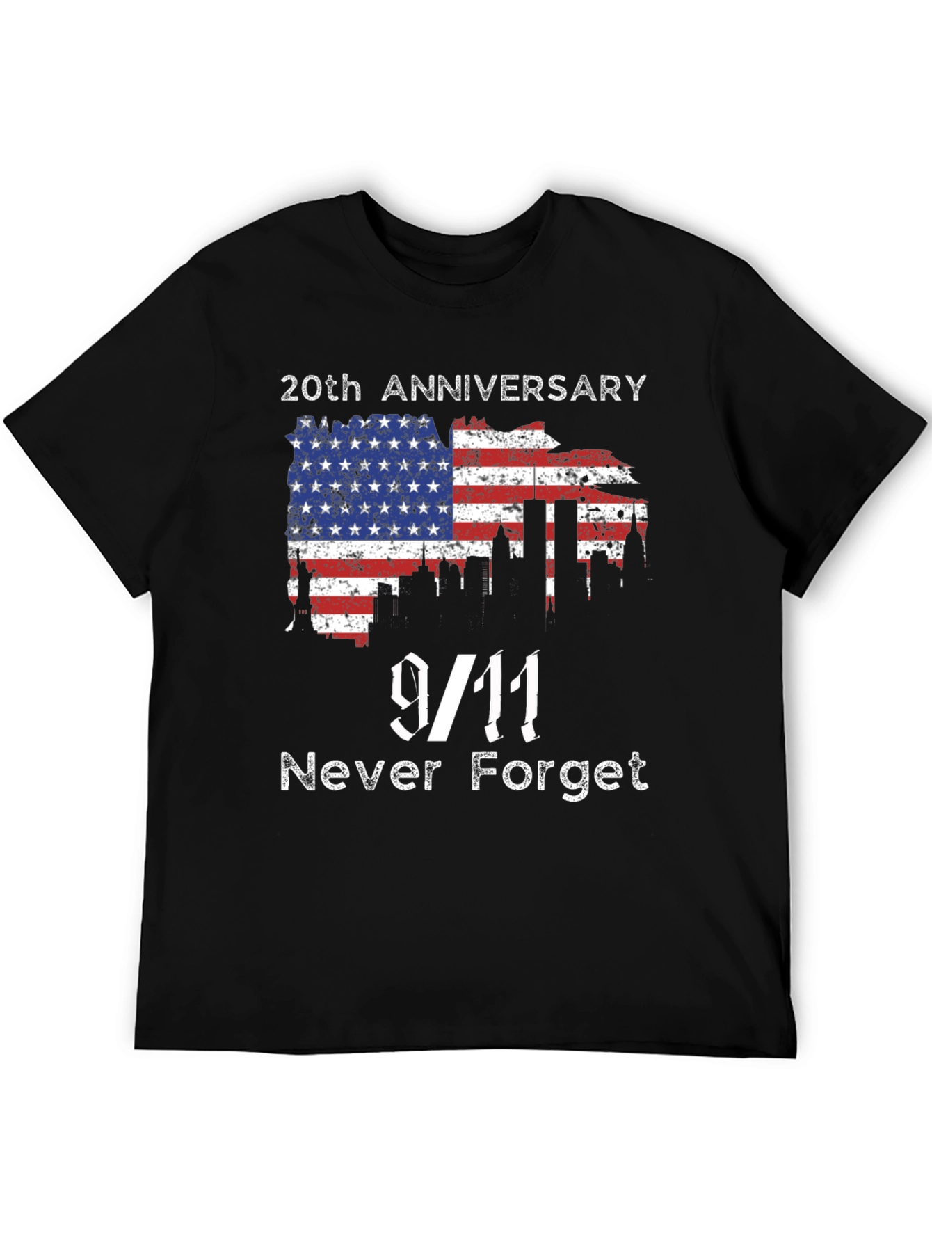 9/11 20th Anniversary Never Forget T-Shirt