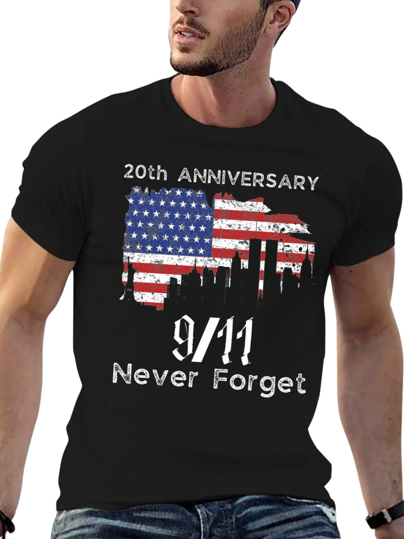 9/11 20th Anniversary Never Forget T-Shirt