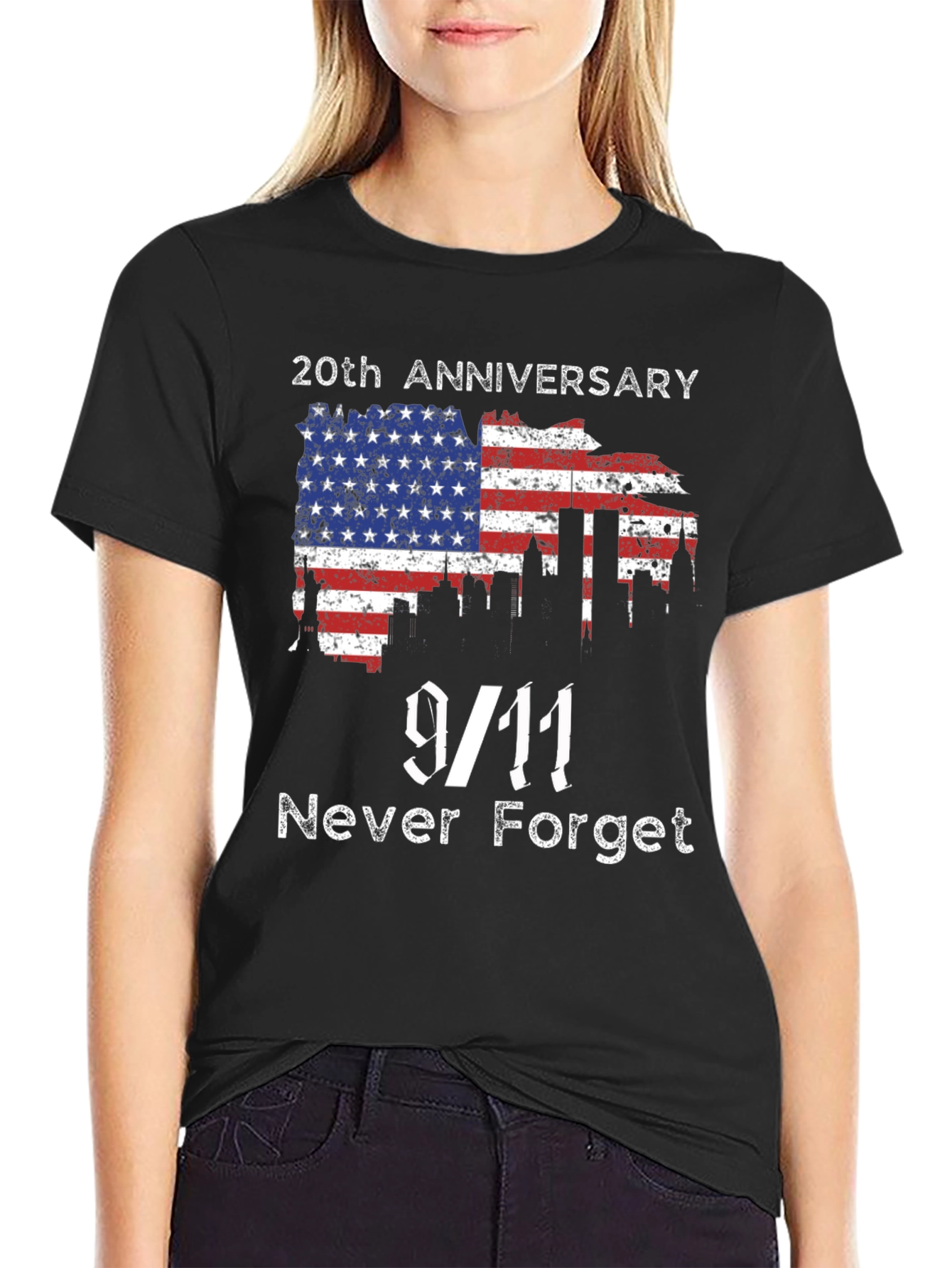 9/11 20th Anniversary Never Forget T-Shirt