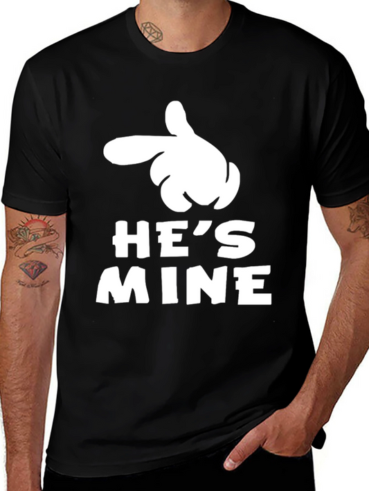 Hes Mine Matching Couple T-Shirt