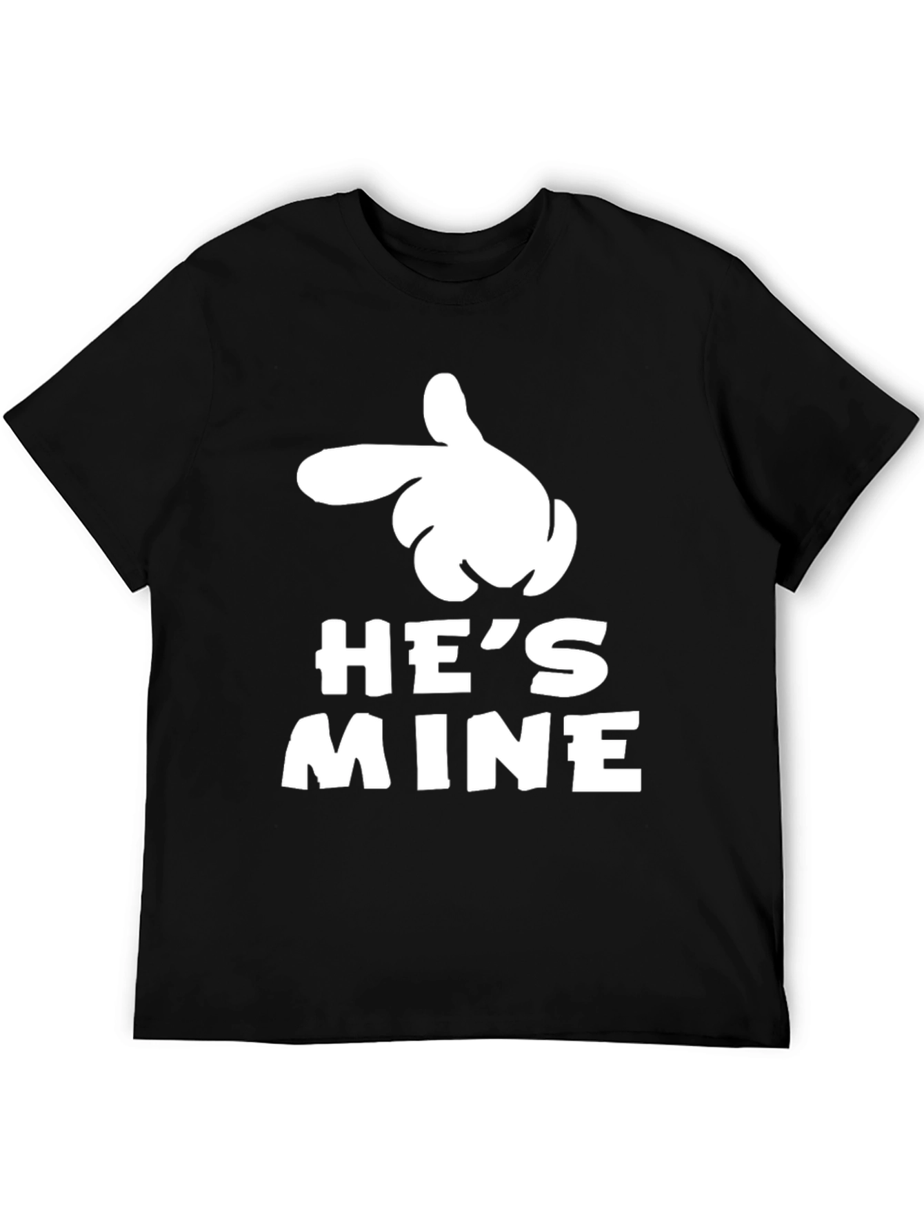 Hes Mine Matching Couple T-Shirt