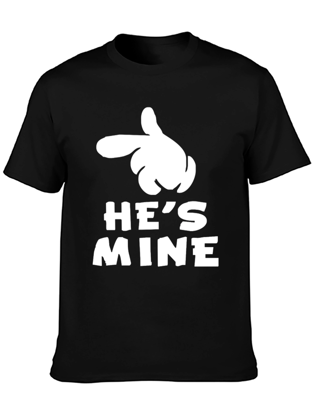 Hes Mine Matching Couple T-Shirt