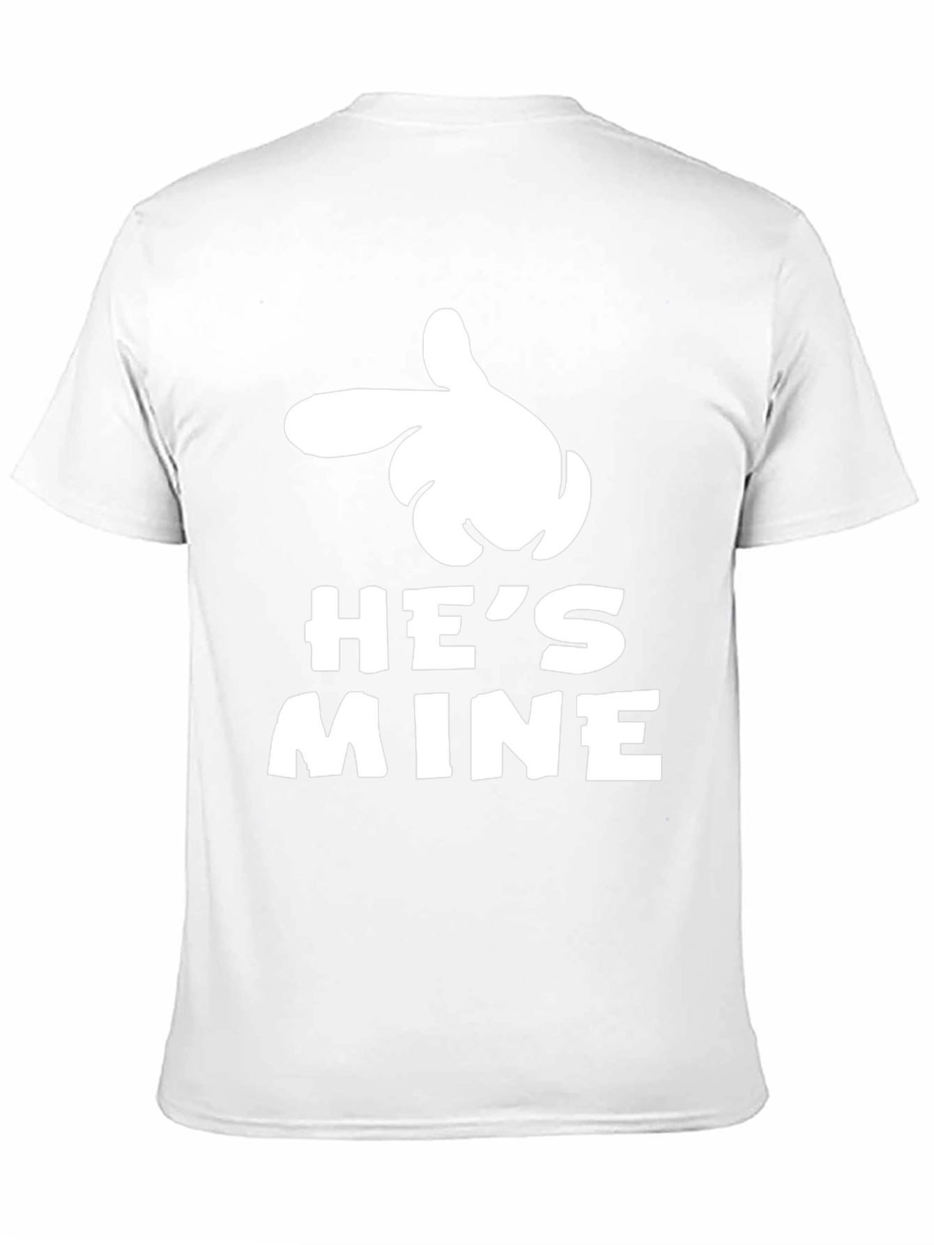 Hes Mine Matching Couple T-Shirt