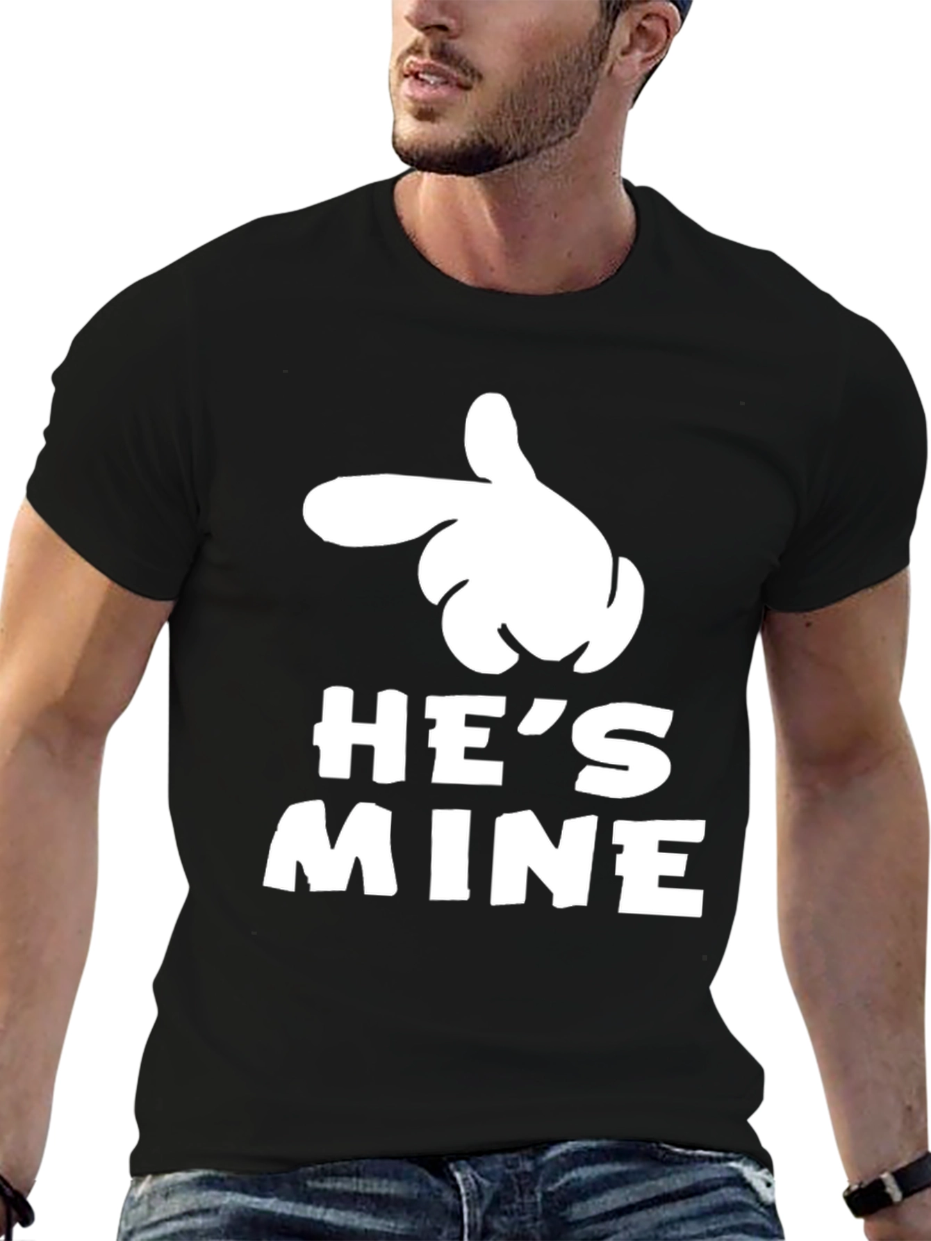 Hes Mine Matching Couple T-Shirt