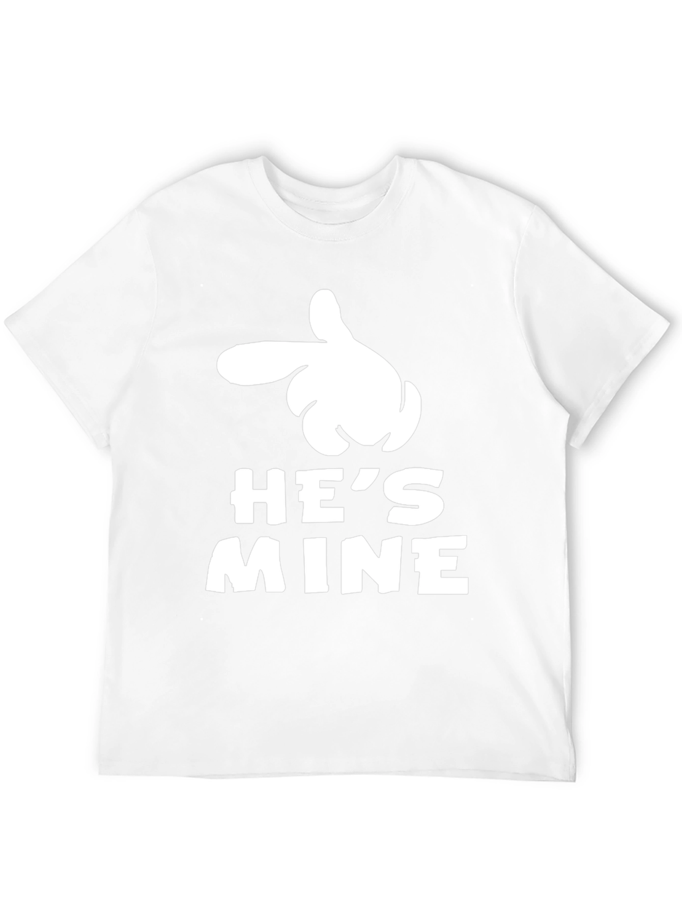 Hes Mine Matching Couple T-Shirt
