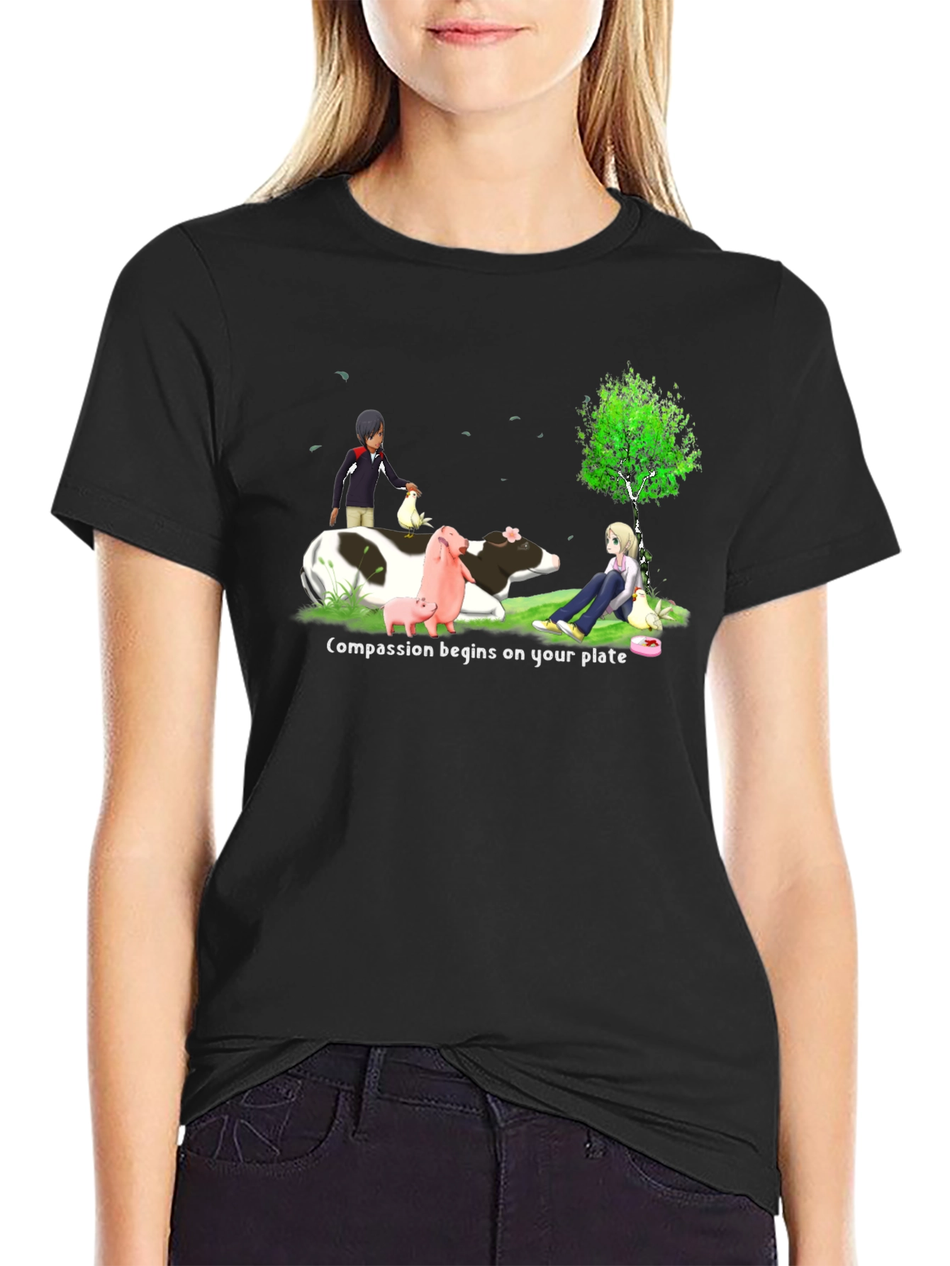 Compassion Begins On Your Plate T-Shirt