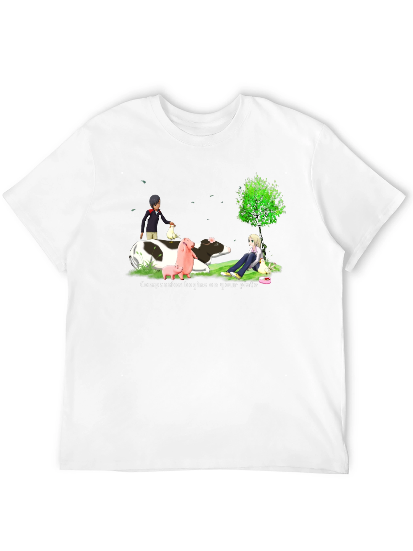 Compassion Begins On Your Plate T-Shirt