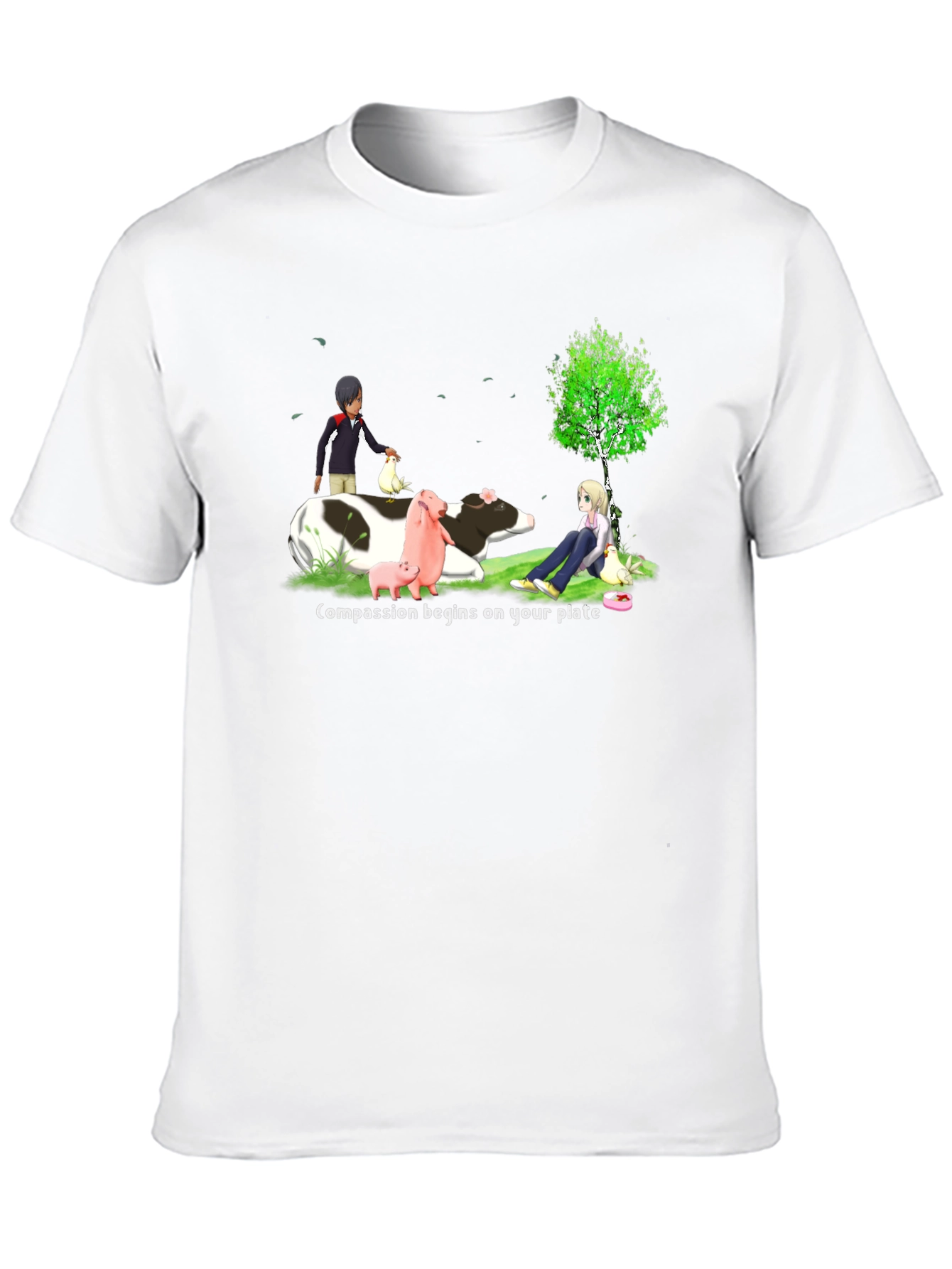 Compassion Begins On Your Plate T-Shirt