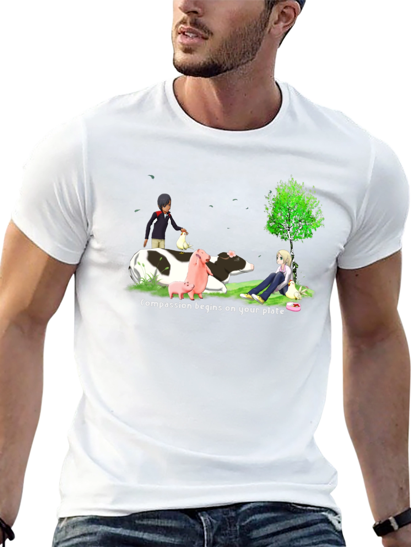 Compassion Begins On Your Plate T-Shirt