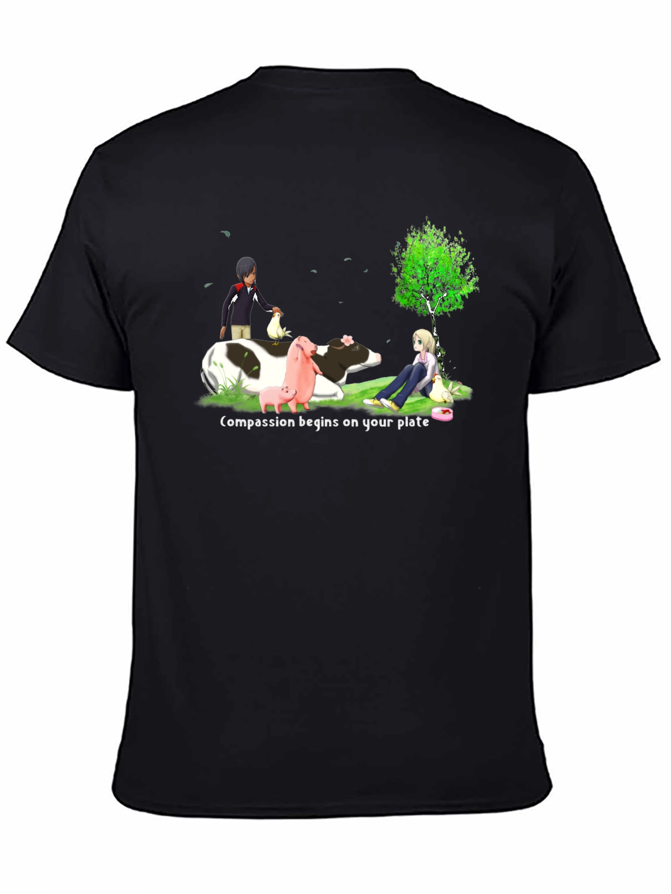 Compassion Begins On Your Plate T-Shirt