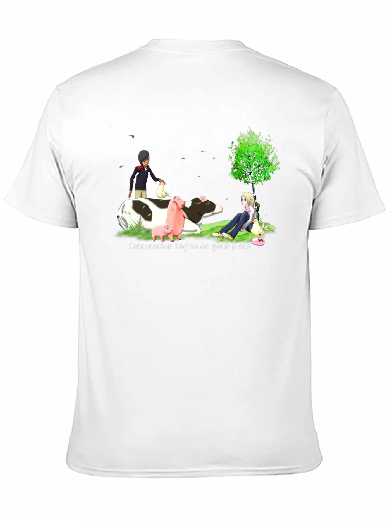 Compassion Begins On Your Plate T-Shirt