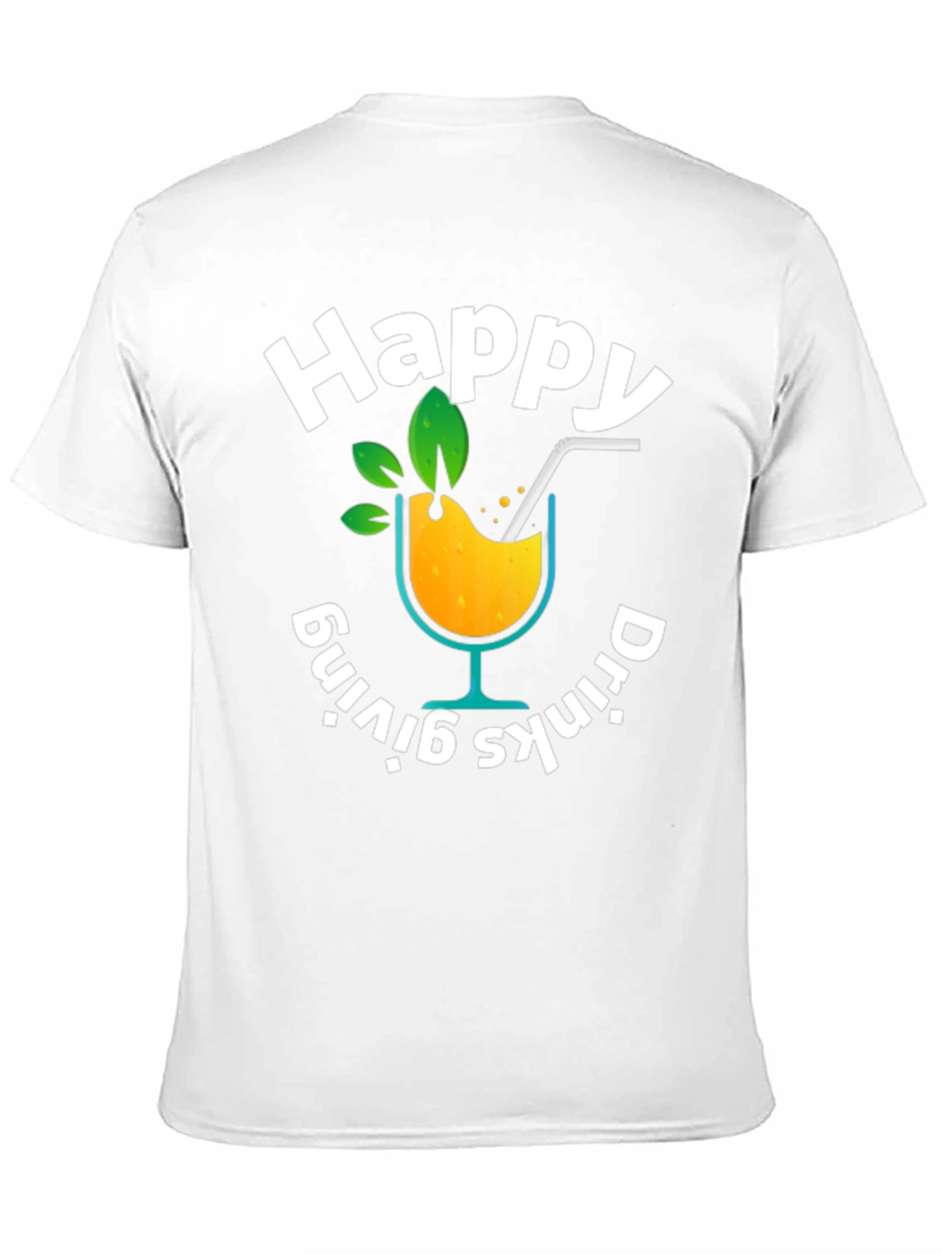 Happy Drinks-Giving Graphic T-Shirt