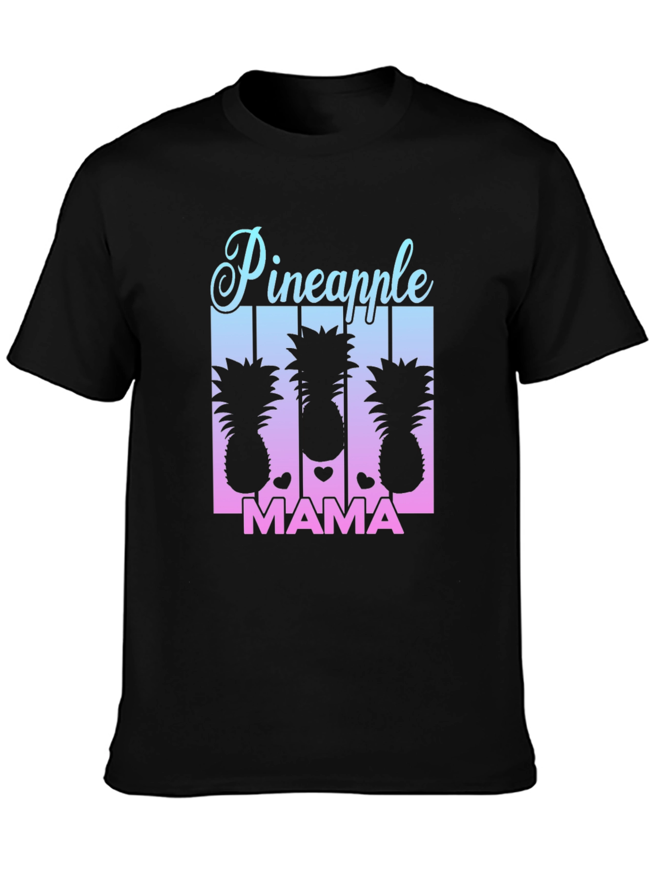 Pineapple Mama Graphic Tee - Cute Summer Shirt